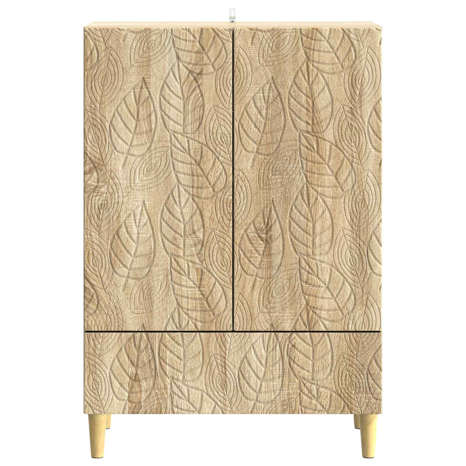 Buffet Chêne Sonoma 66 x 34,5 x 95 cm Bois d'ingénierie - XIOS