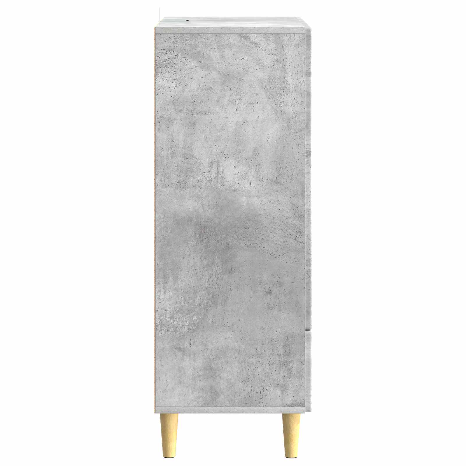 Buffet Gris béton 66 x 34,5 x 95 cm Bois d'ingénierie - XIOS