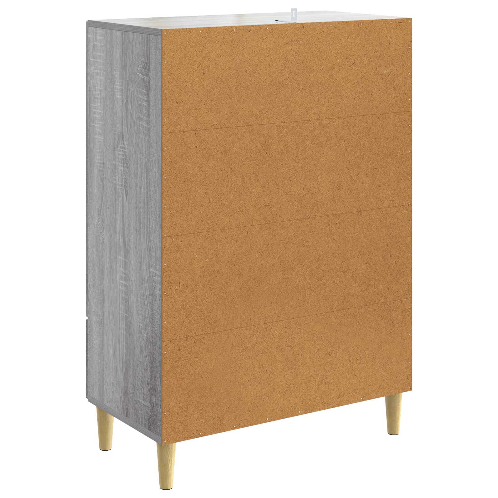 Buffet Sonoma gris 66 x 34,5 x 95 cm Bois d'ingénierie - XIOS