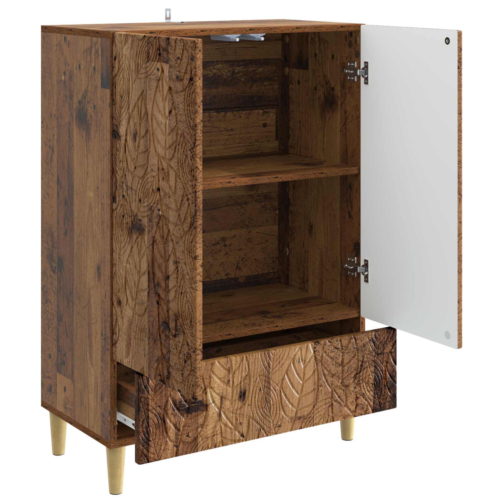 Buffet Bois ancien 66 x 34,5 x 95 cm Bois d'ingénierie - XIOS