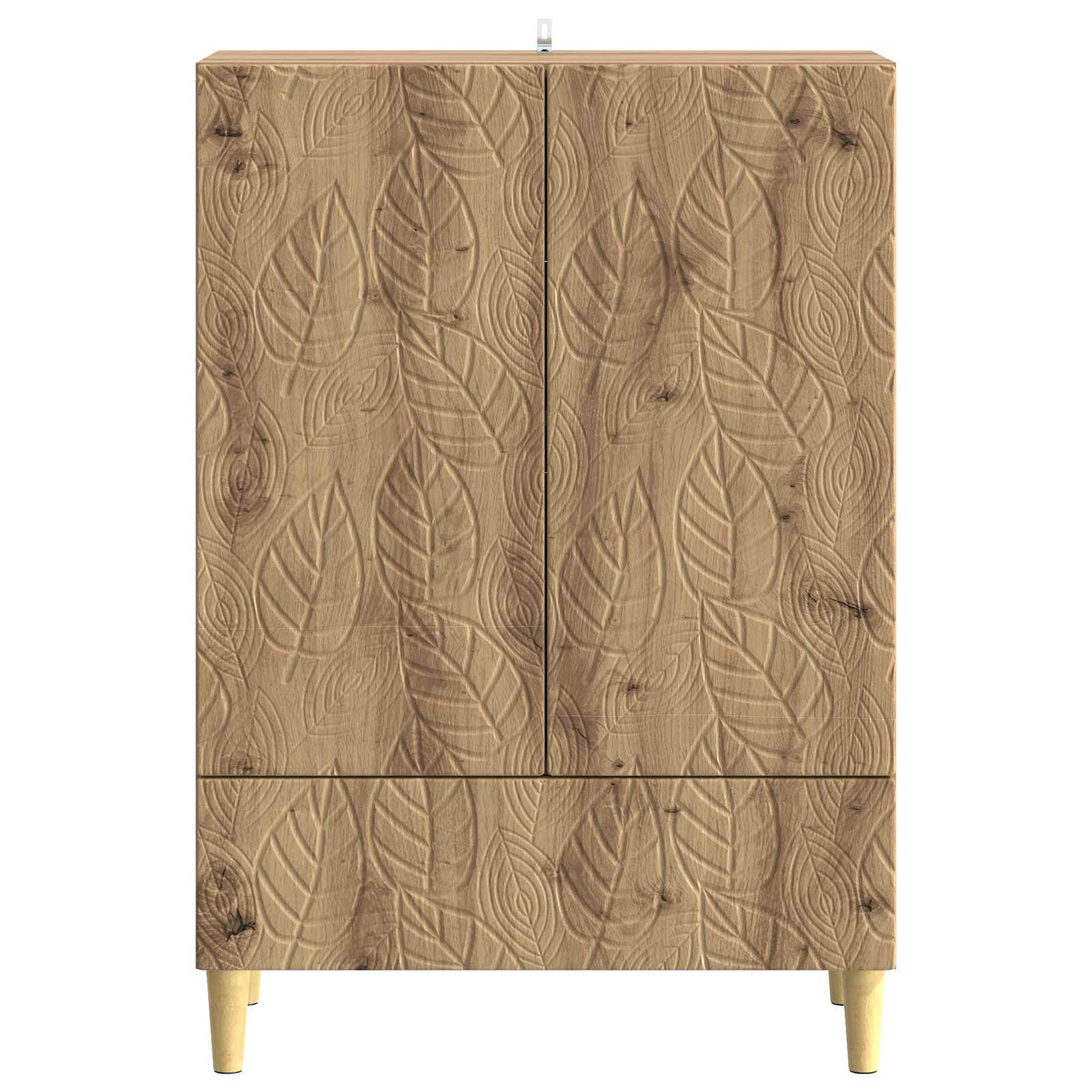Buffet Chêne artisanal 66 x 34,5 x 95 cm Bois d'ingénierie - XIOS