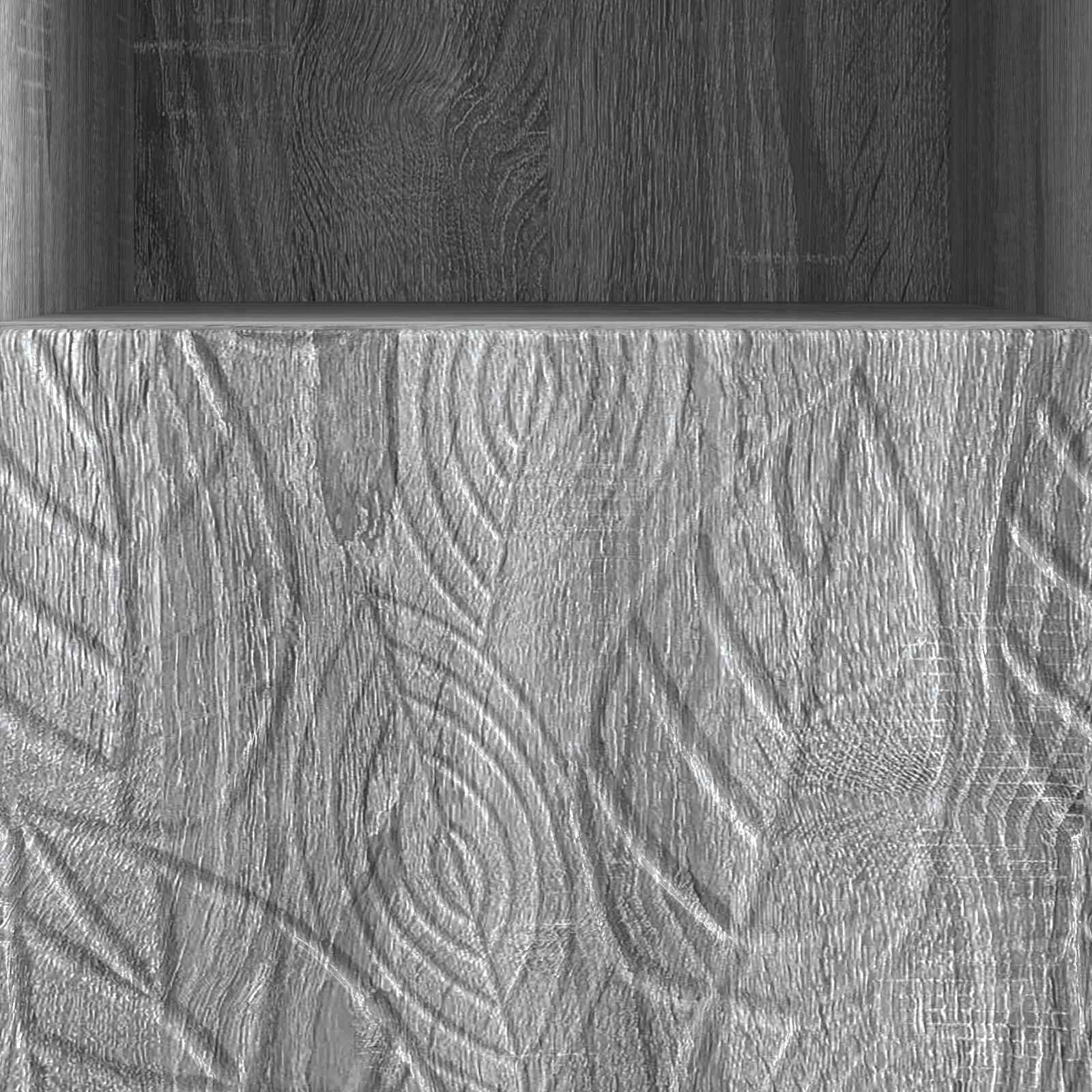 Meuble TV 102 x 34,5 x 50 cm Sonoma gris Bois d'ingénierie - XIOS