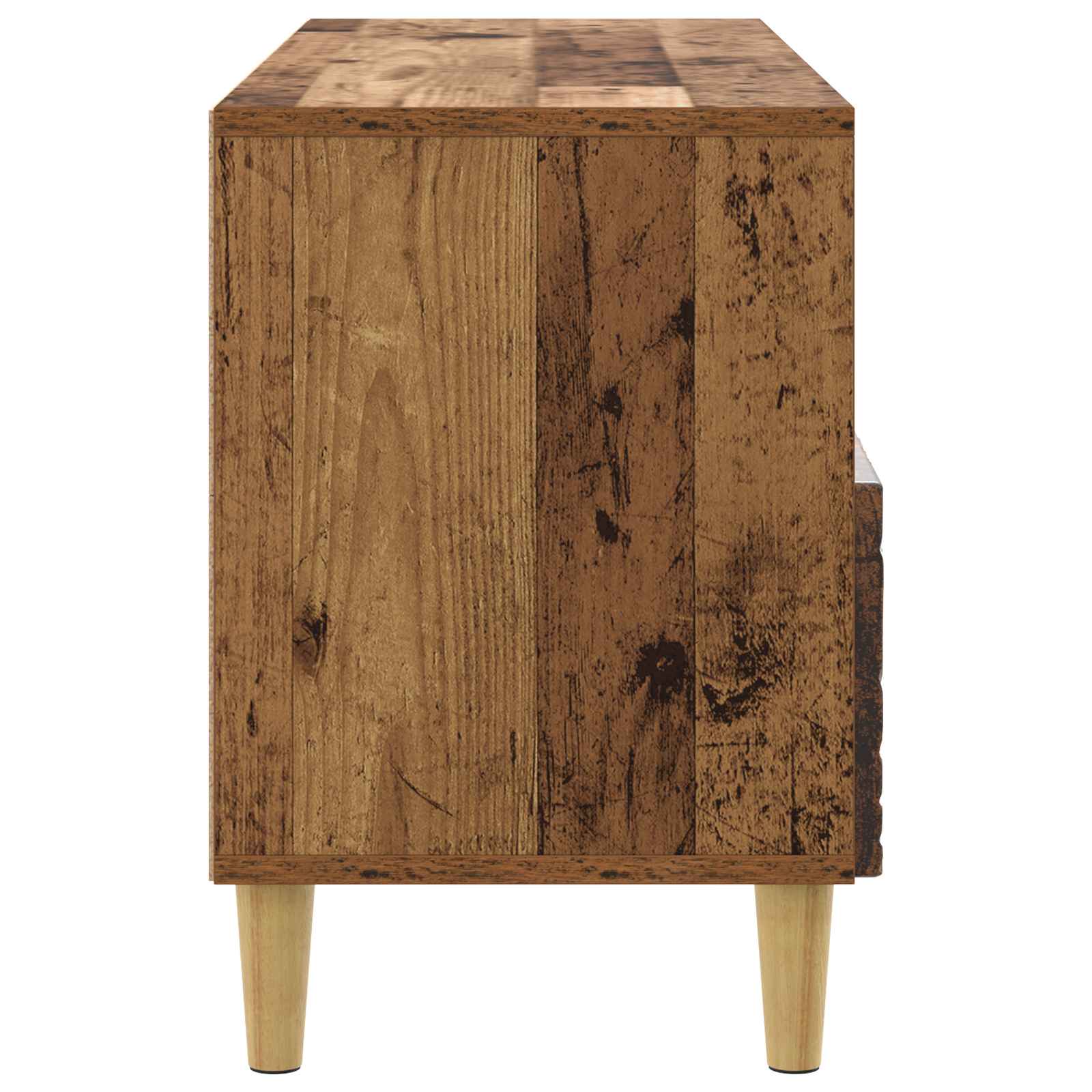 Meuble TV 102 x 34,5 x 50 cm Bois ancien Bois d'ingénierie - XIOS