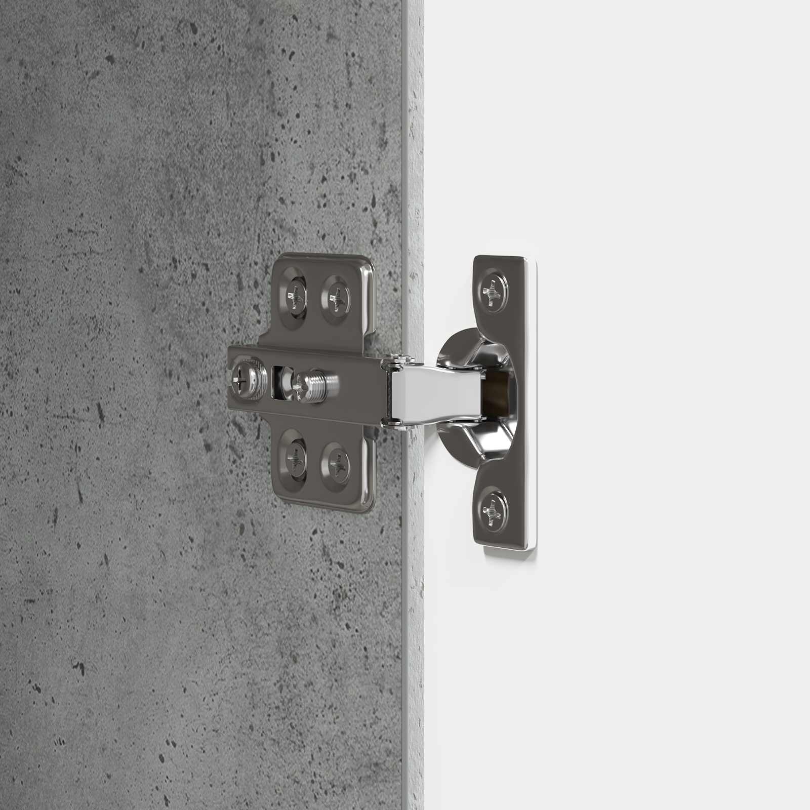Meuble TV 150 x 31 x 50 cm Gris béton Bois d'ingénierie - XIOS