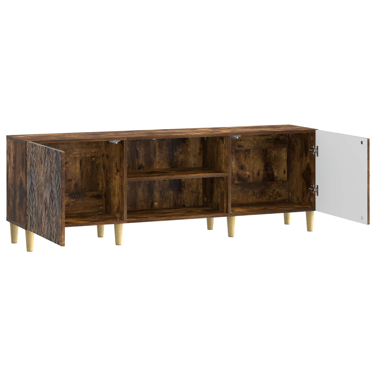 Meuble TV 150 x 31 x 50 cm Chêne fumé Bois d'ingénierie - XIOS