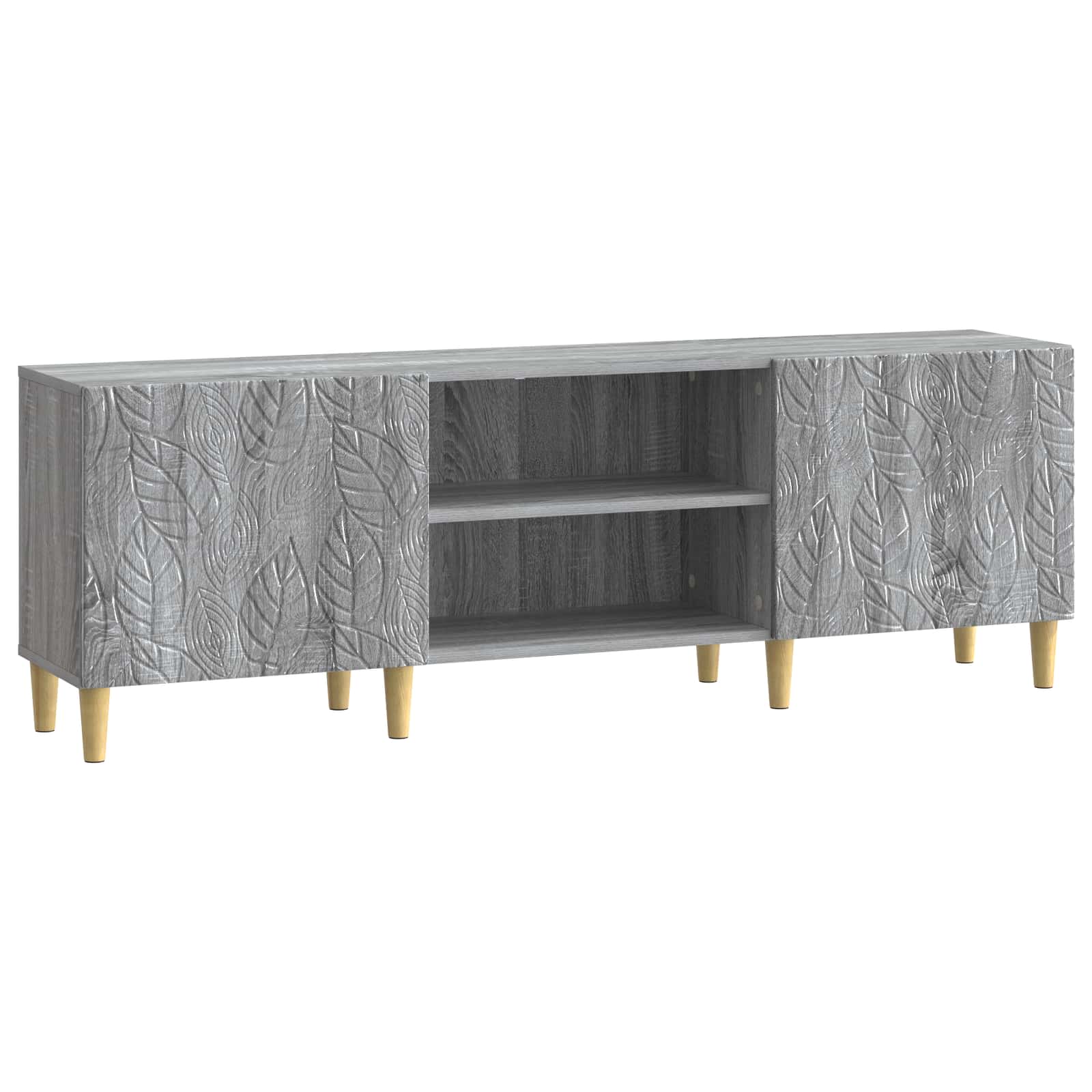 Meuble TV 150 x 31 x 50 cm Sonoma gris Bois d'ingénierie - XIOS