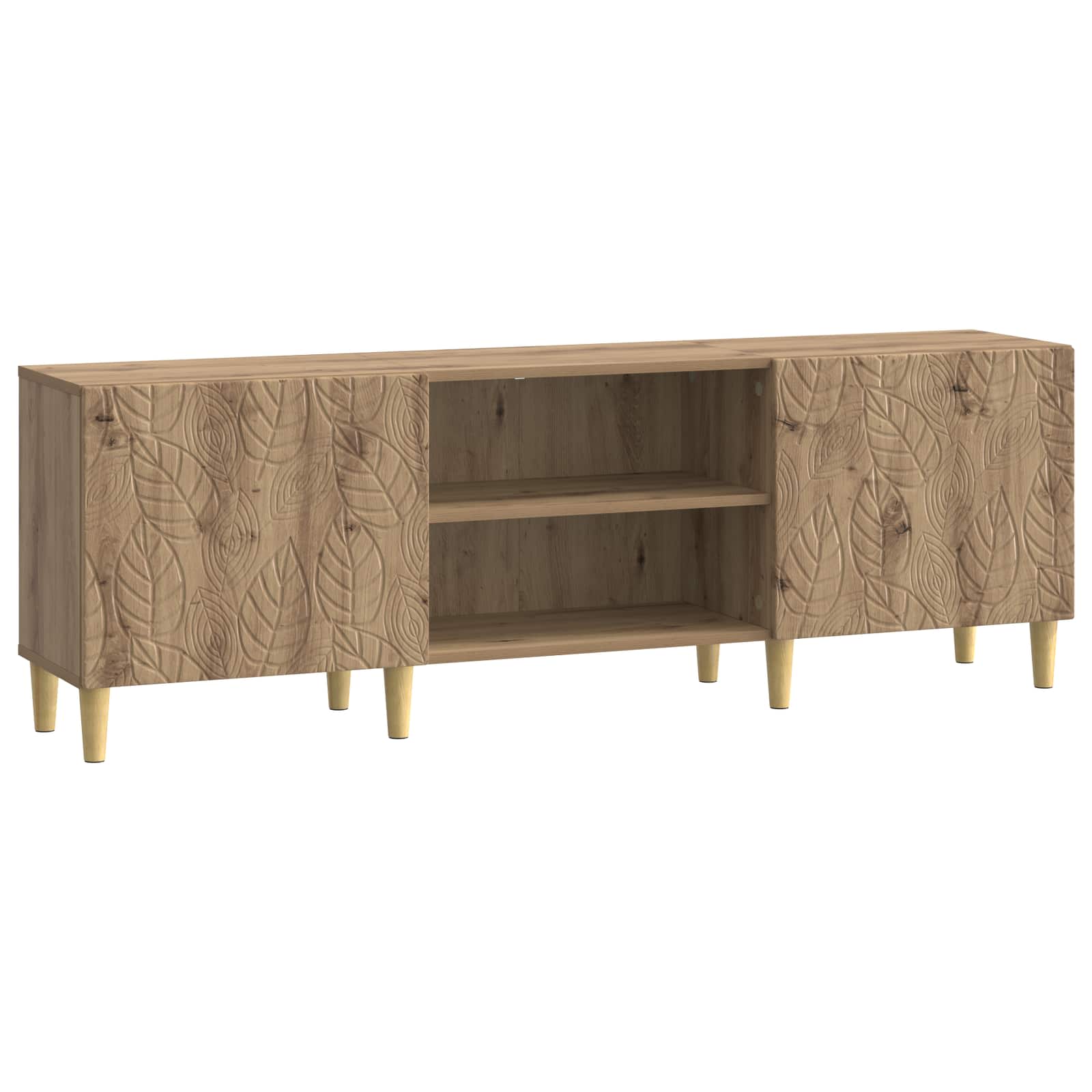 Meuble TV 150 x 31 x 50 cm Chêne artisanal Bois d'ingénierie - XIOS