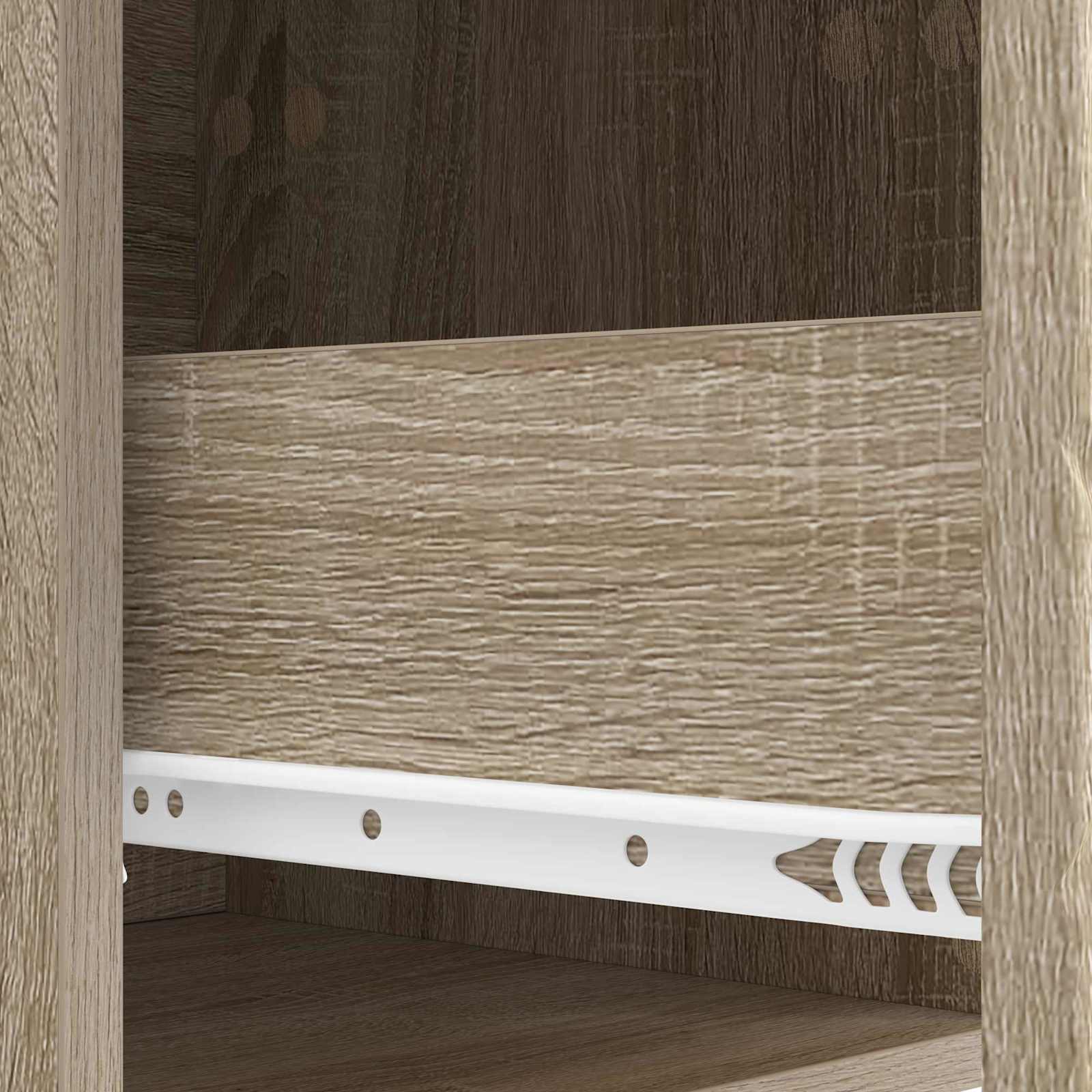 Meuble TV 147 x 34,5 x 30 cm Chêne Sonoma Bois d'ingénierie