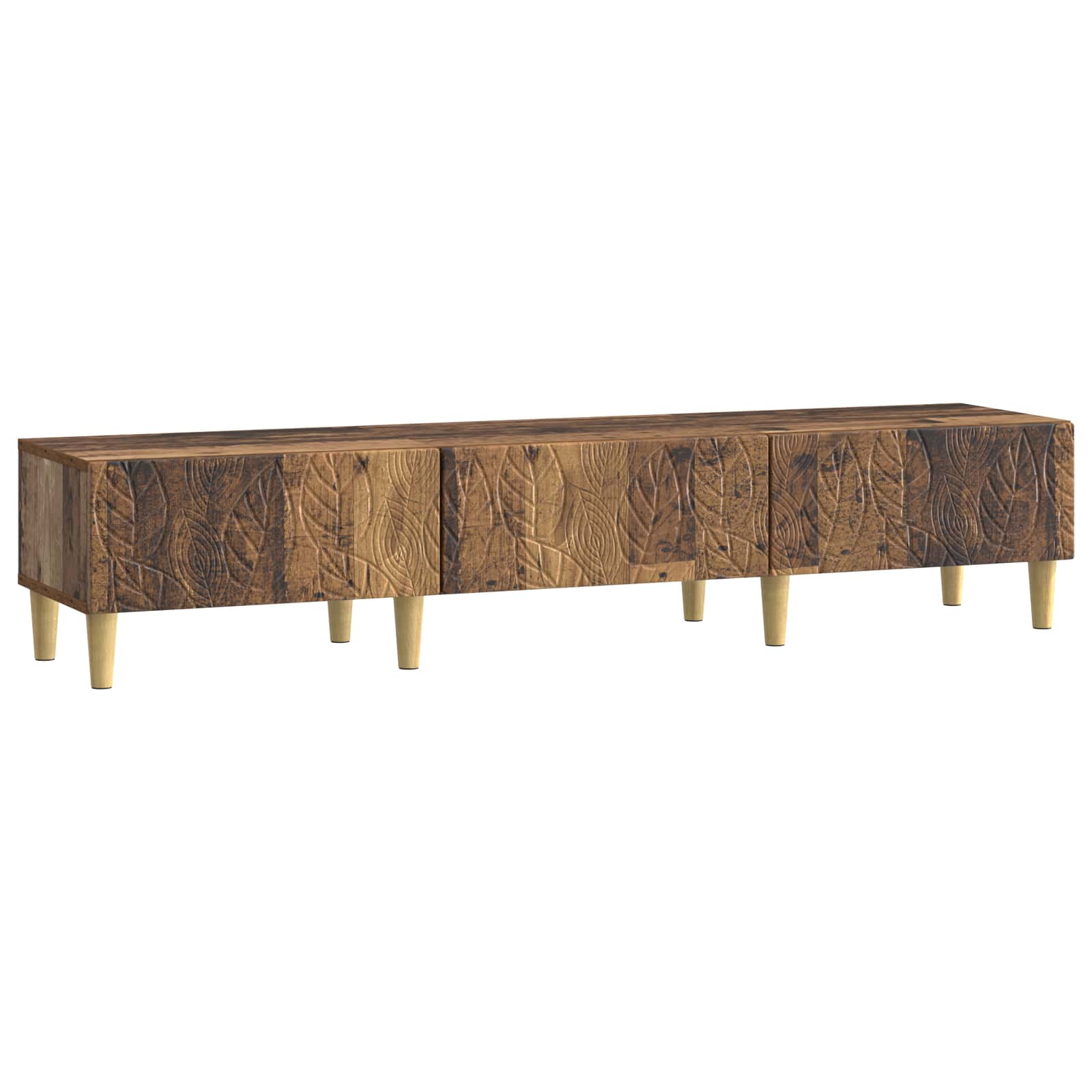 Meuble TV 147 x 34,5 x 30 cm Bois ancien Bois d'ingénierie - XIOS