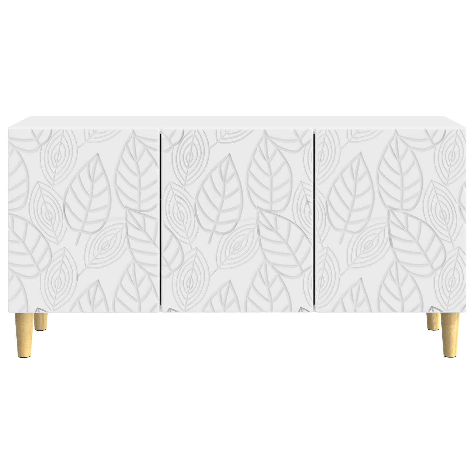 Meuble TV 99 x 34,5 x 50 cm Blanc Bois d'ingénierie - XIOS