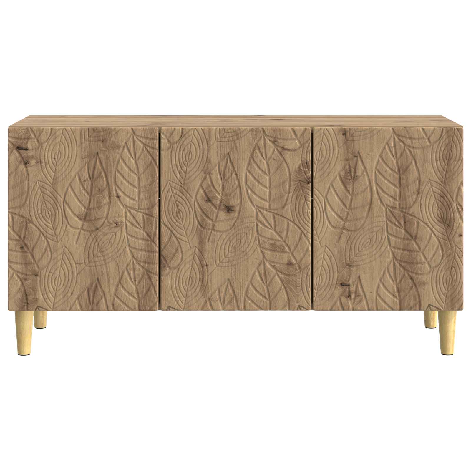 Meuble TV 99 x 34,5 x 50 cm Chêne artisanal Bois d'ingénierie - XIOS