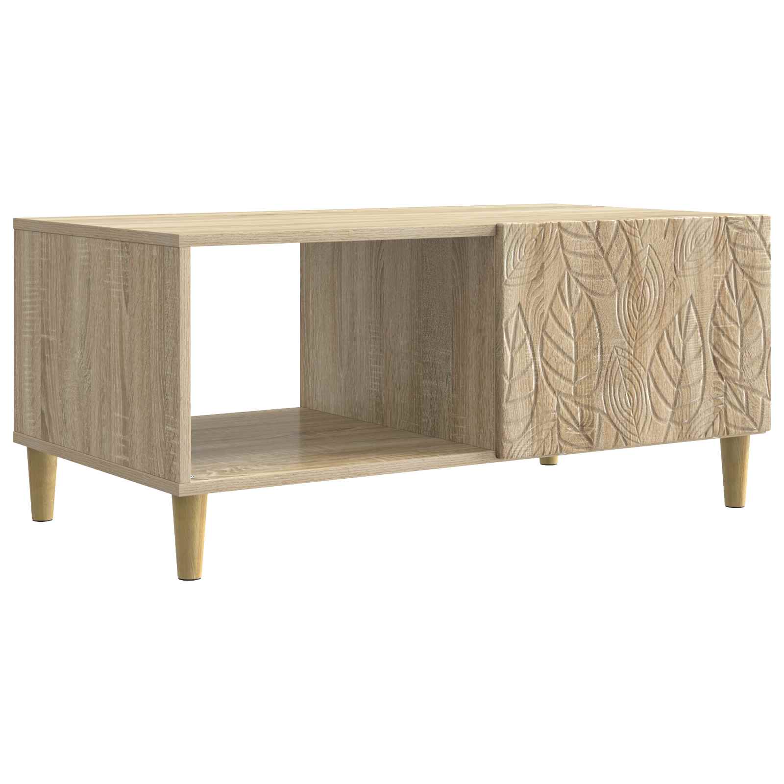 Table basse Chêne Sonoma 90 x 50 x 40 cm Bois d'ingénierie - XIOS