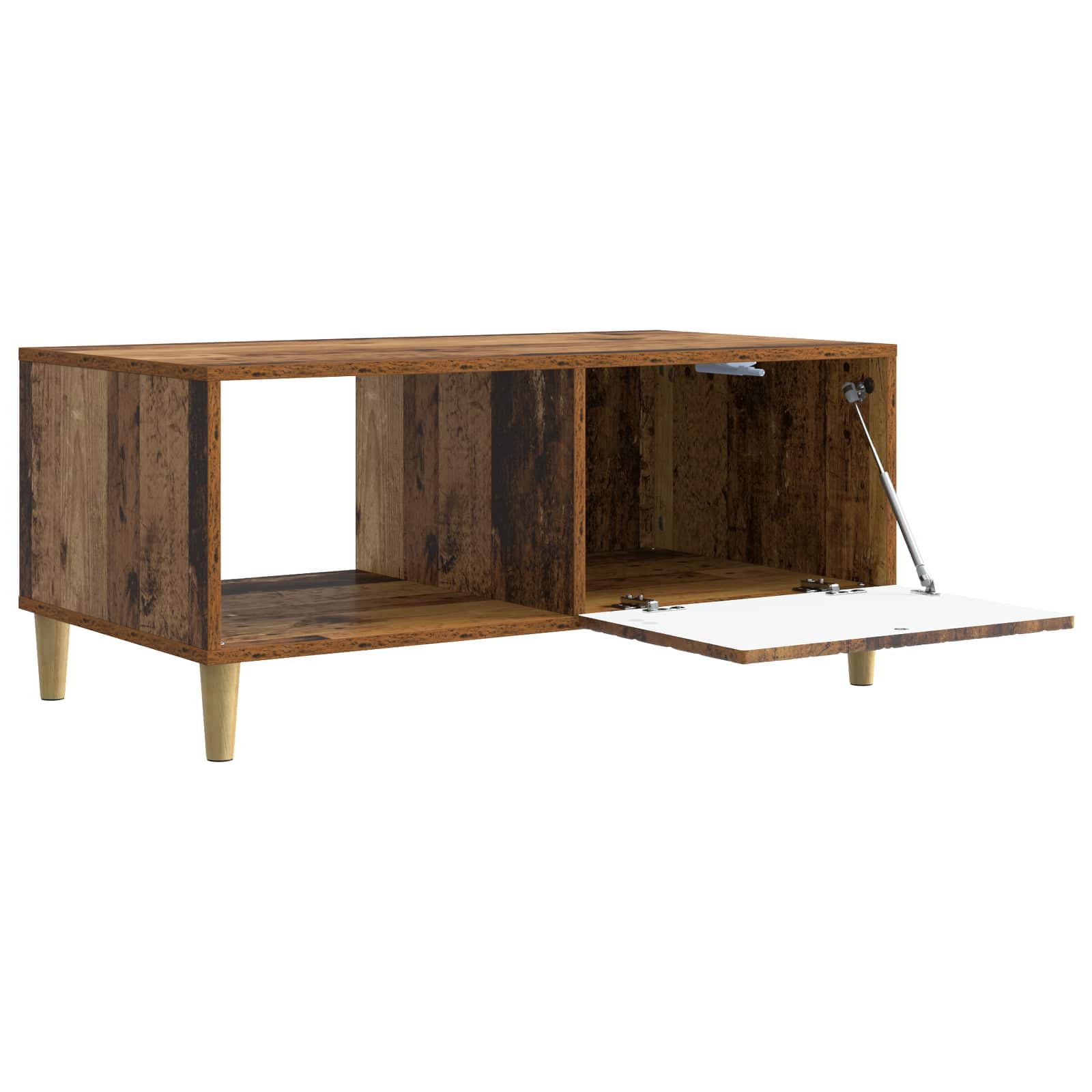 Table basse Bois ancien 90 x 50 x 40 cm Bois d'ingénierie - XIOS