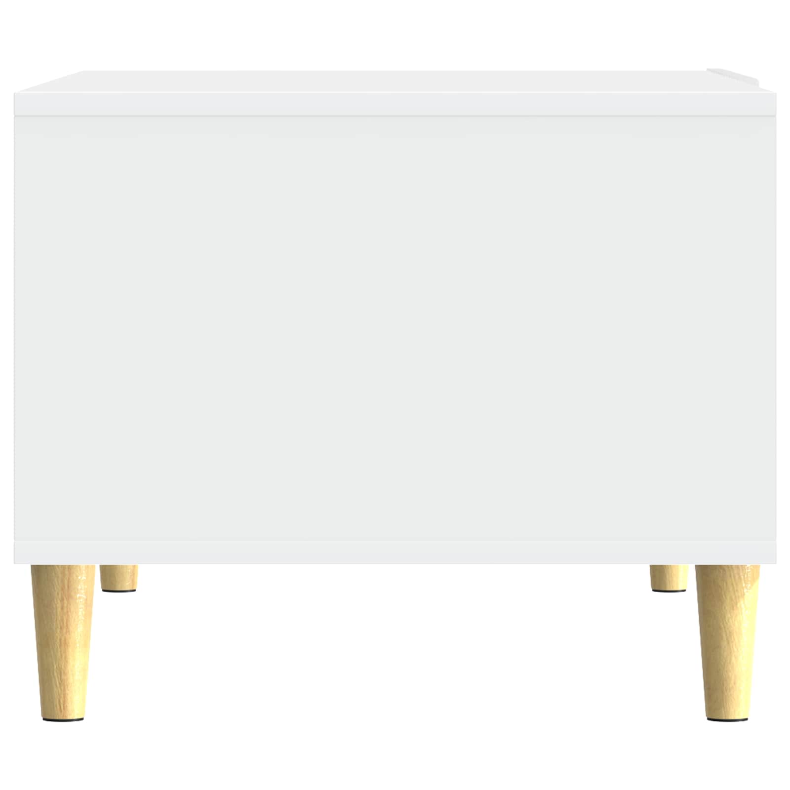 Table basse Blanc 50 x 49 x 40 cm Bois d'ingénierie - XIOS