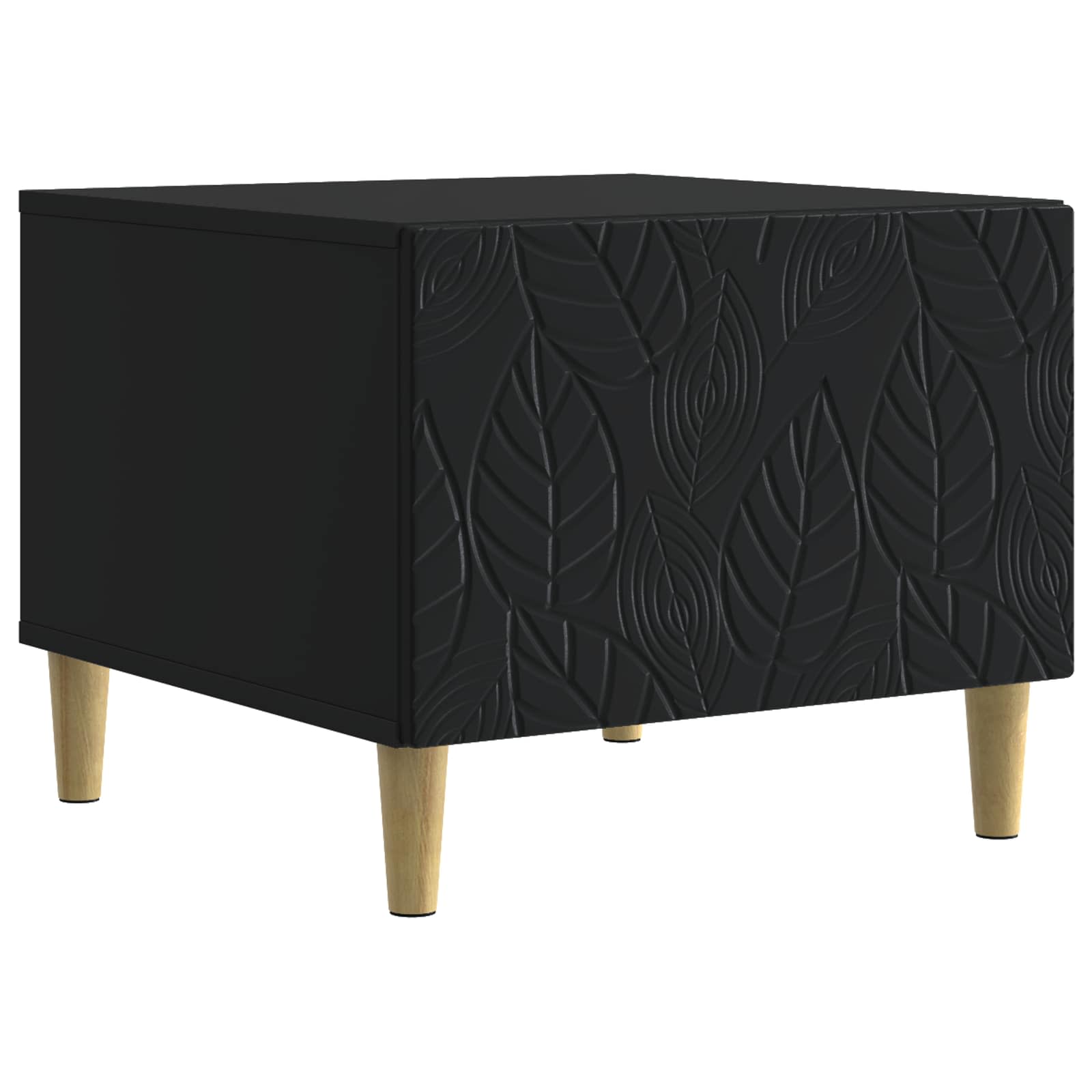 Table basse Noir 50 x 49 x 40 cm Bois d'ingénierie - XIOS