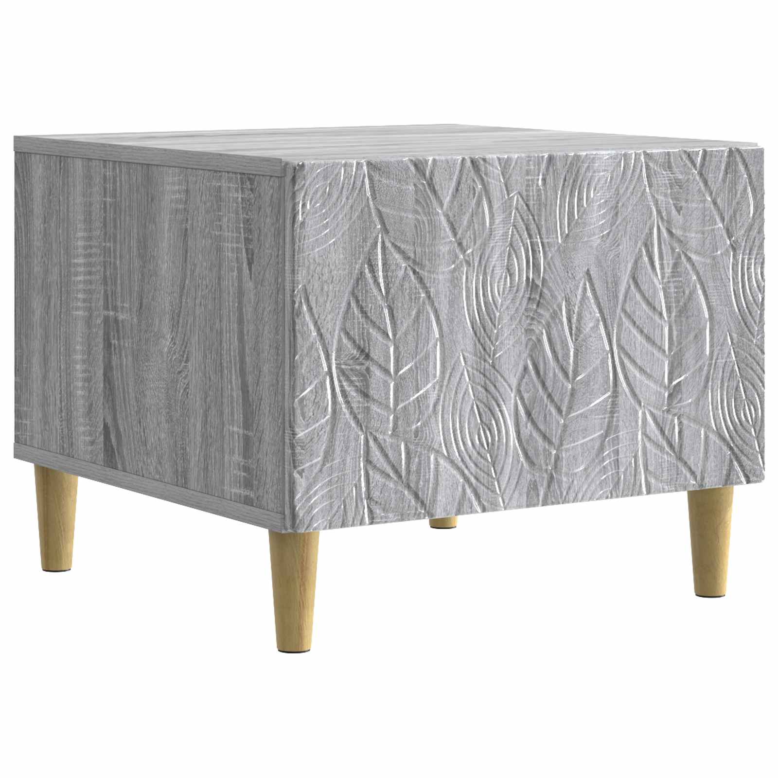 Table basse Sonoma gris 50 x 49 x 40 cm Bois d'ingénierie - XIOS