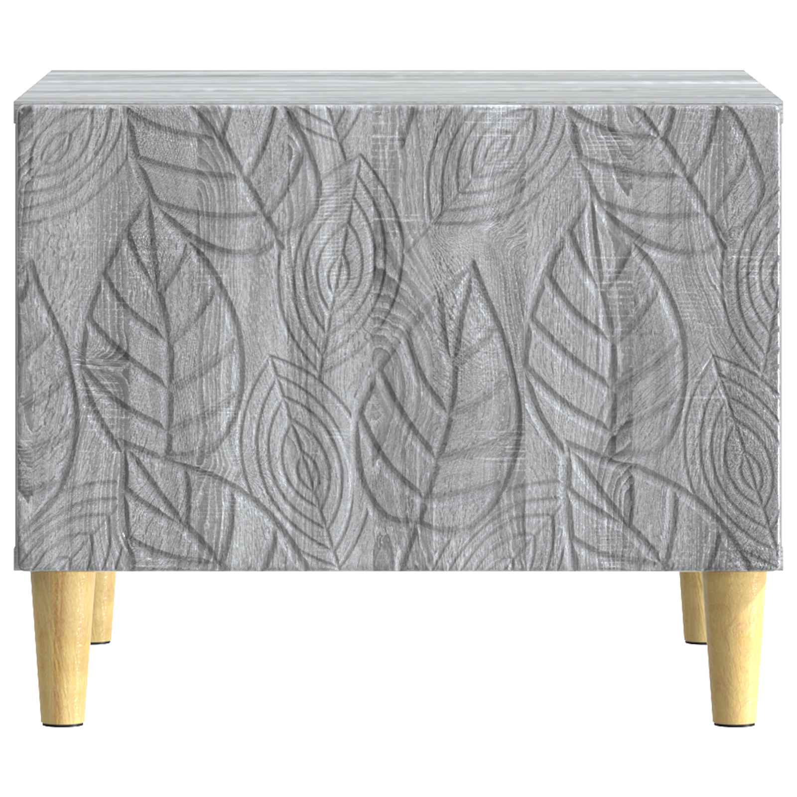 Table basse Sonoma gris 50 x 49 x 40 cm Bois d'ingénierie - XIOS