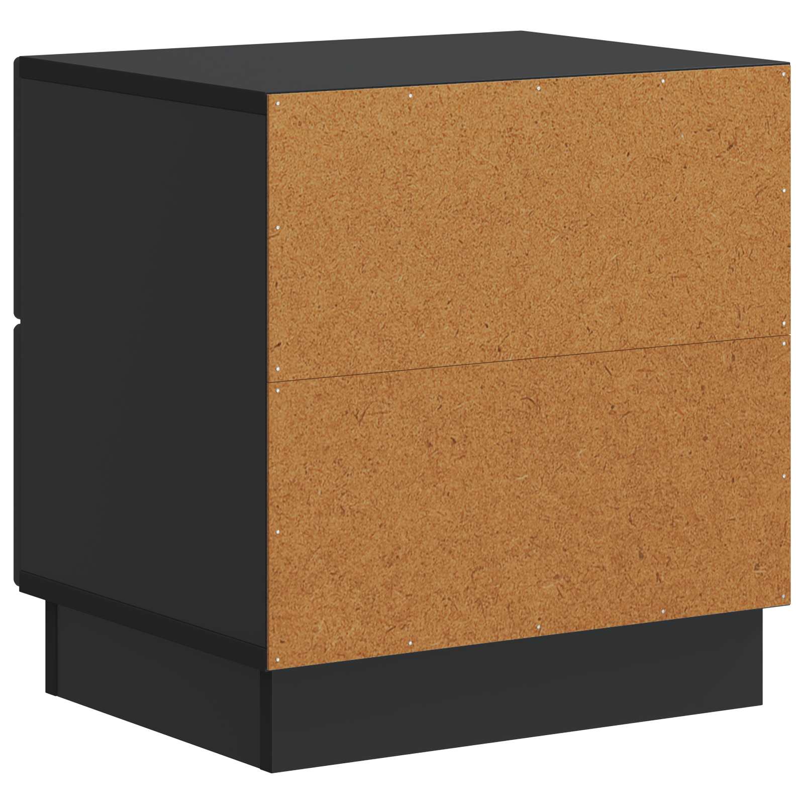 Cabinet de chevet Noir 43 x 34,5 x 44,5 cm Bois d'ingénierie - XIOS