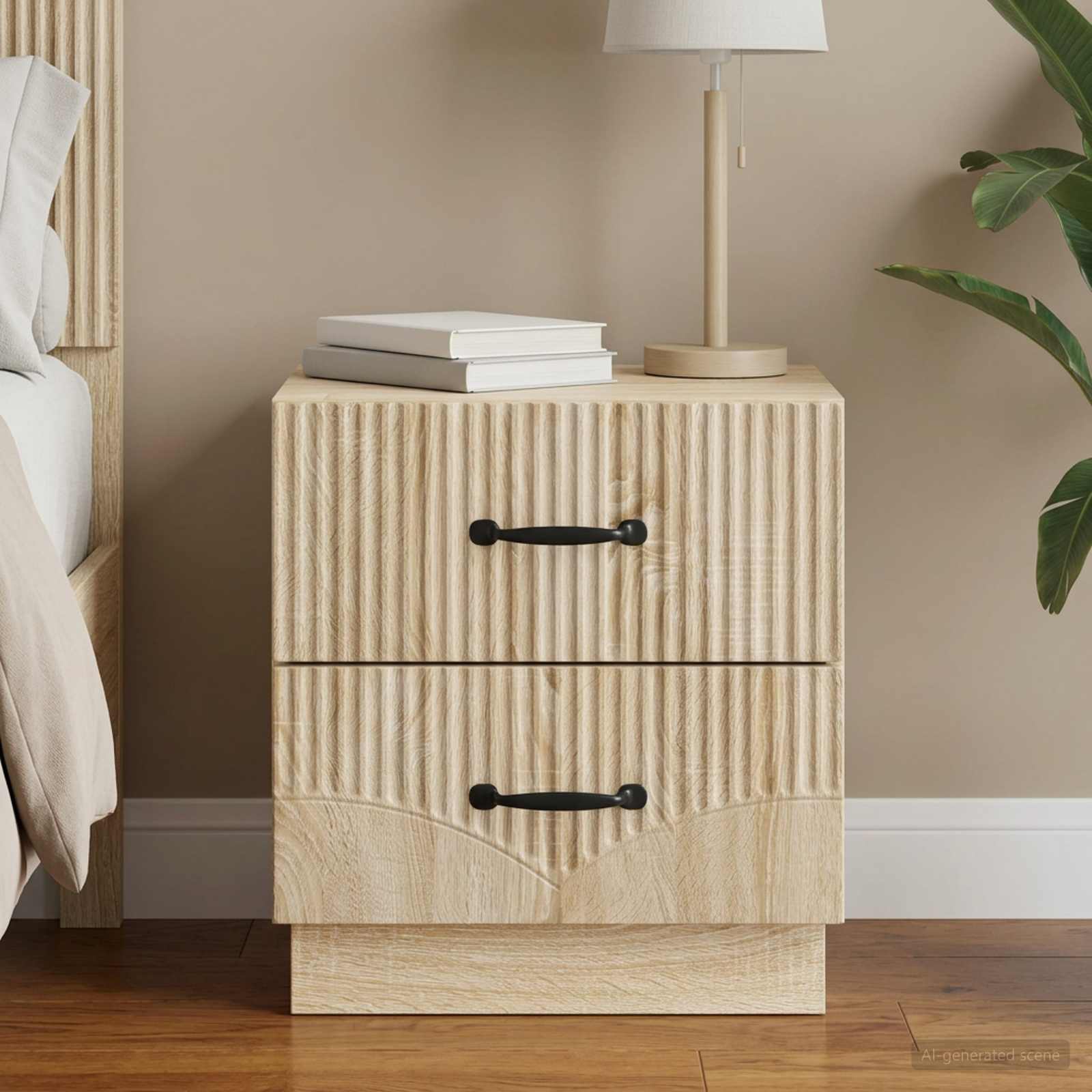 Cabinet de chevet avec tiroir Chêne Sonoma 43 x 34,5 x 44,5 cm - XIOS