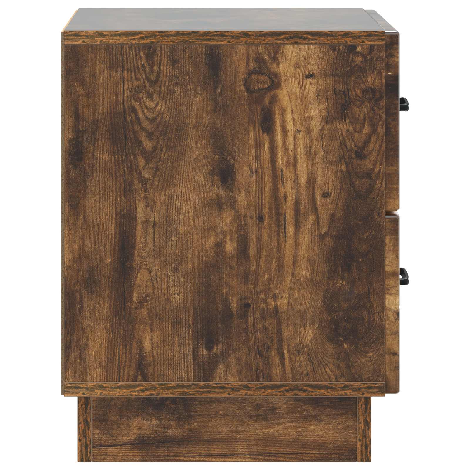 Cabinet de chevet avec tiroir Chêne fumé 43 x 34,5 x 44,5 cm - XIOS