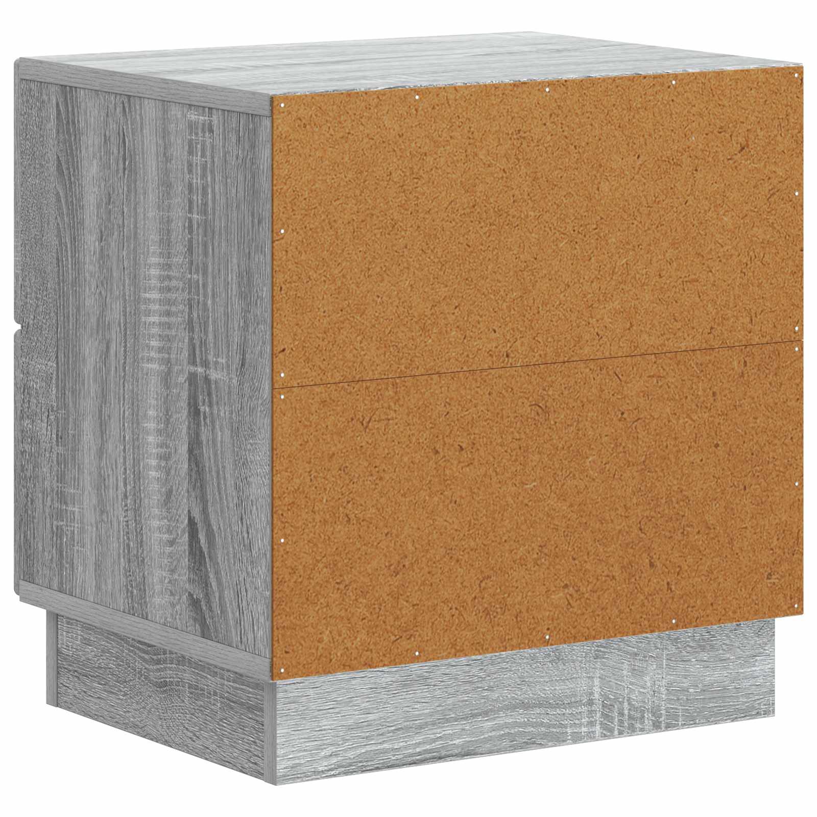 Cabinet de chevet avec tiroir Sonoma gris 43 x 34,5 x 44,5 cm - XIOS