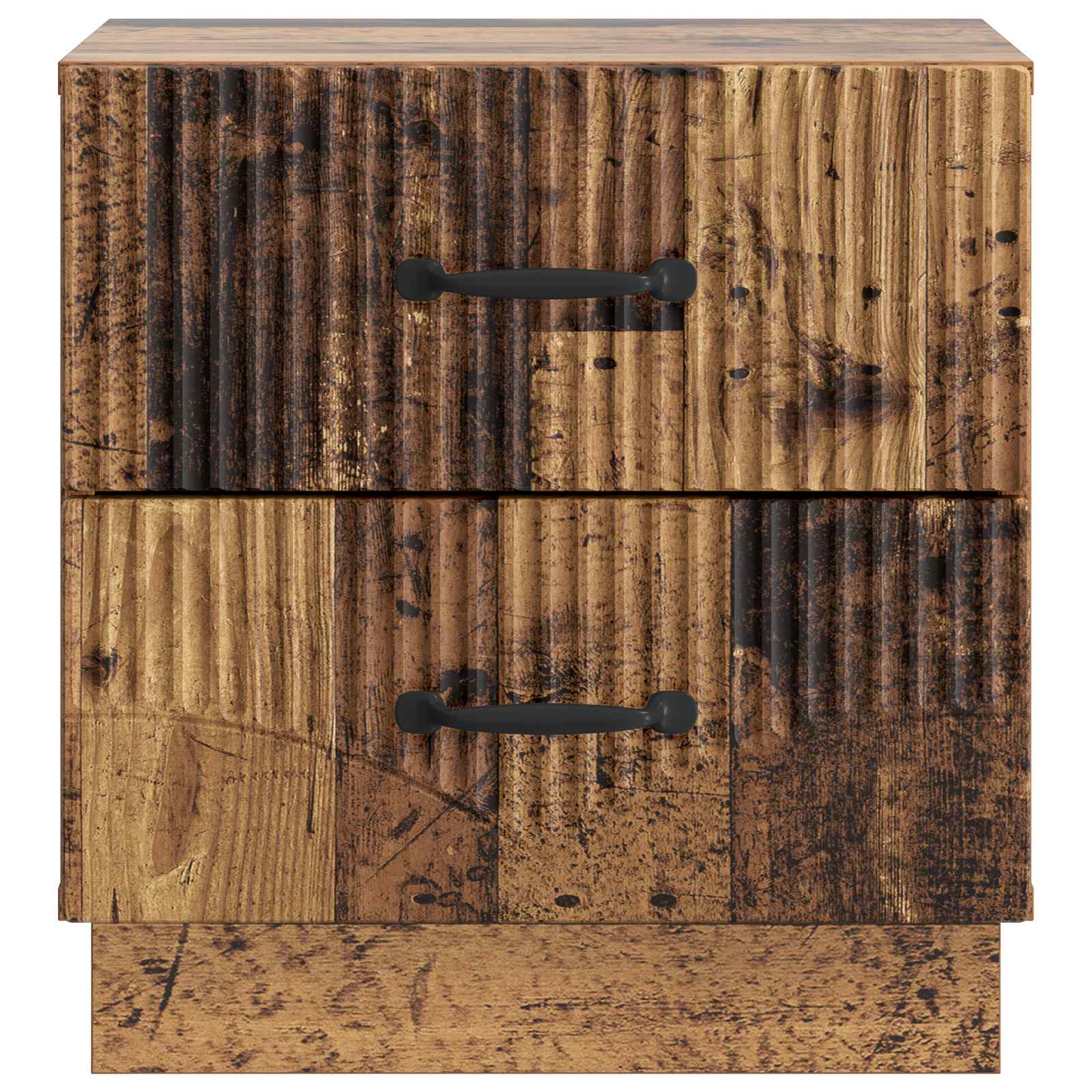 Cabinet de chevet 2 pcs Bois ancien 43 x 34,5 x 44,5 cm - XIOS