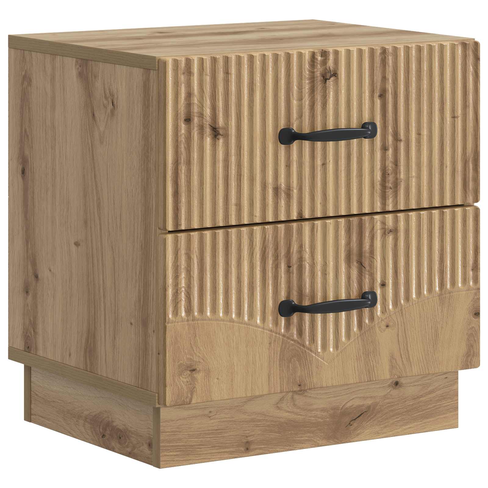 Cabinet de chevet 2 pcs Chêne artisanal 43 x 34,5 x 44,5 cm - XIOS