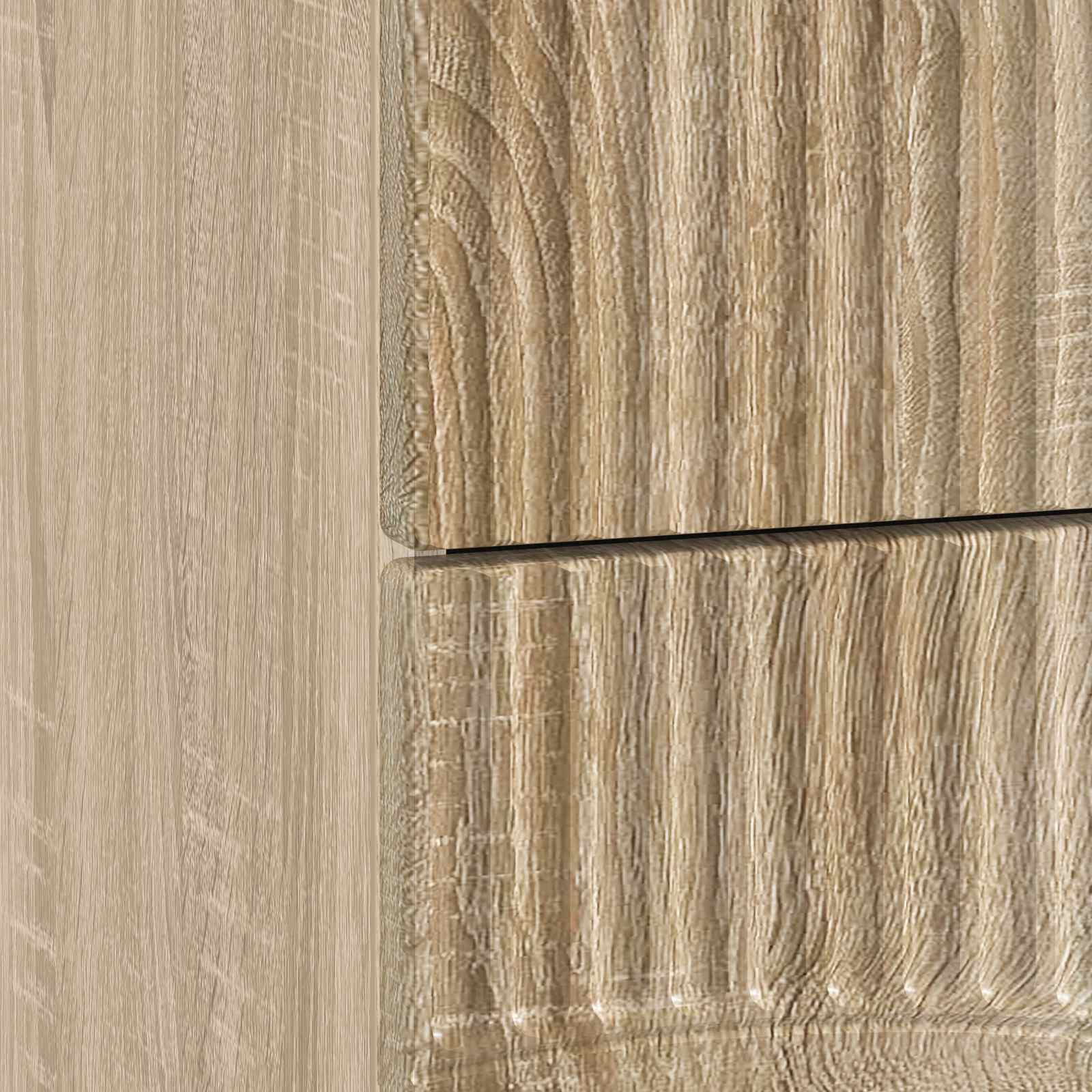 Cabinet de chevet avec tiroir Chêne Sonoma 62 x 34,5 x 44,5 cm - XIOS