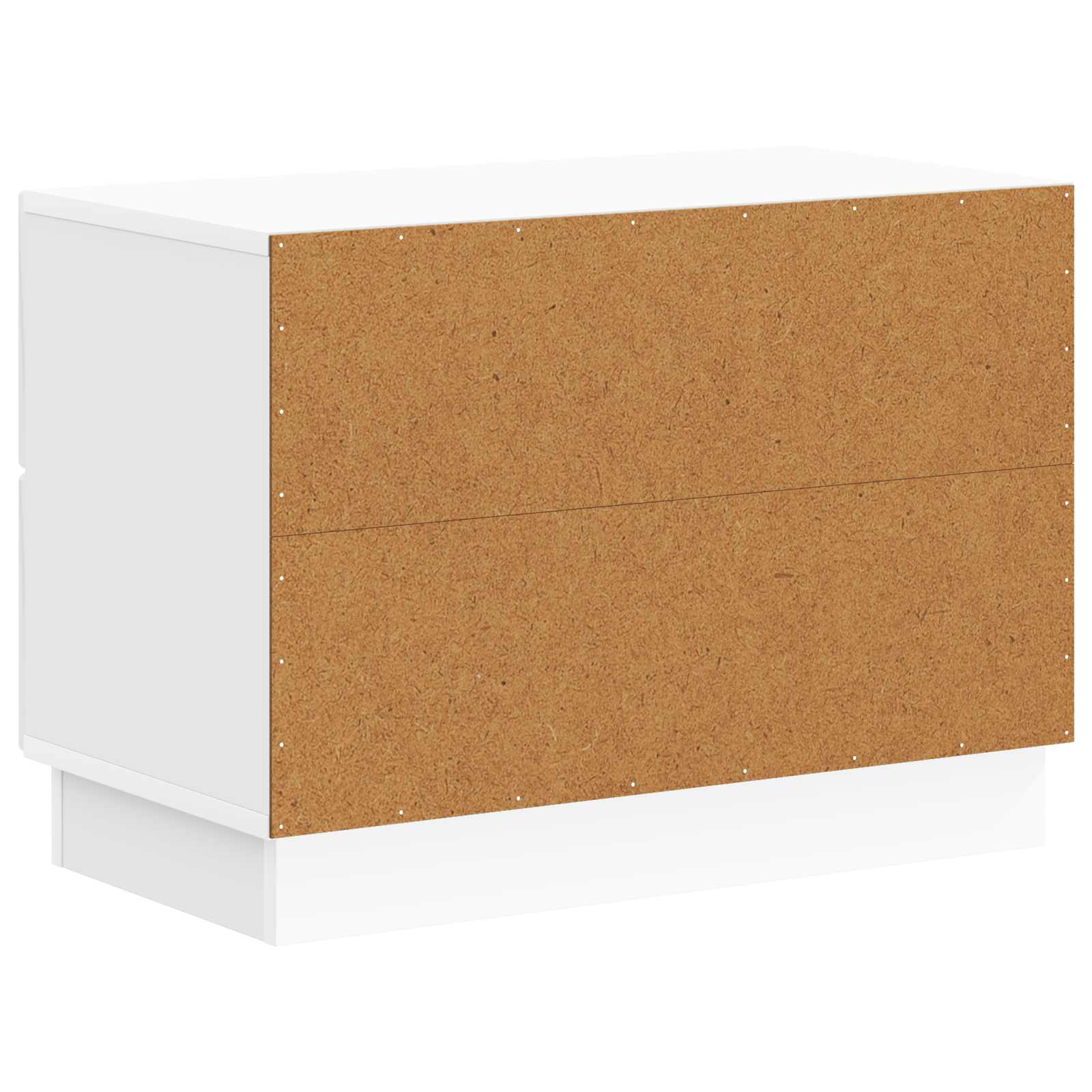 Cabinet de chevet Blanc brillant 62 x 34,5 x 44,5 cm - XIOS