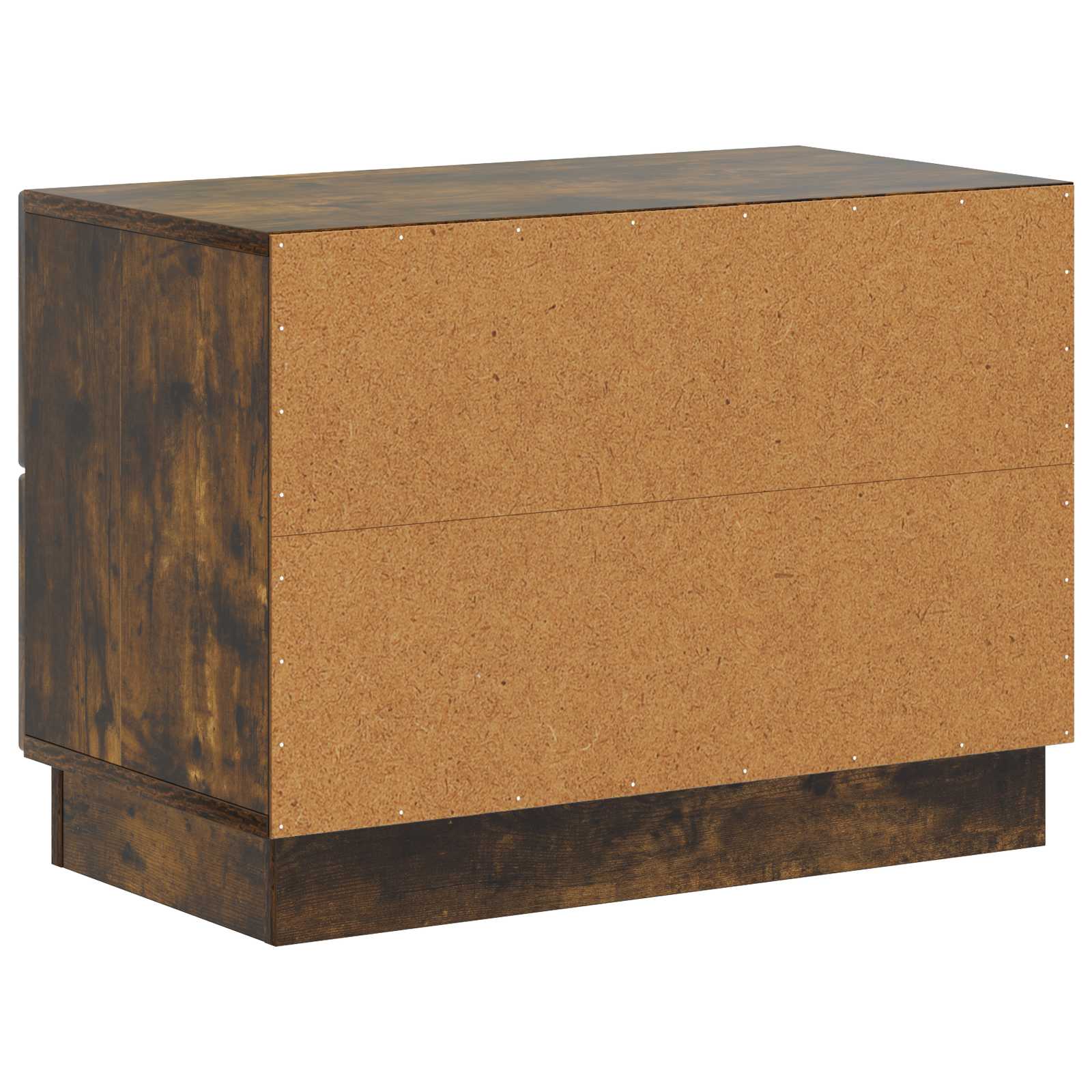 Cabinet de chevet avec tiroir Chêne fumé 62 x 34,5 x 44,5 cm - XIOS