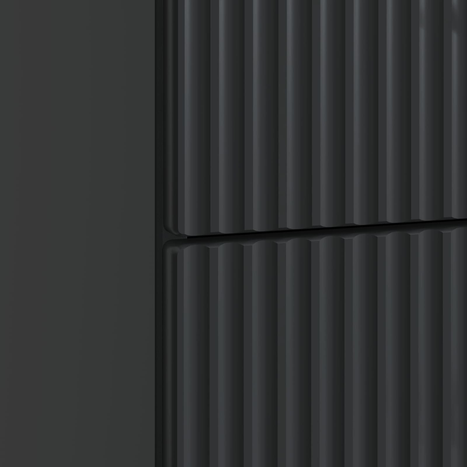 Cabinet de chevet Noir 43 x 41 x 63,5 cm Bois d'ingénierie - XIOS