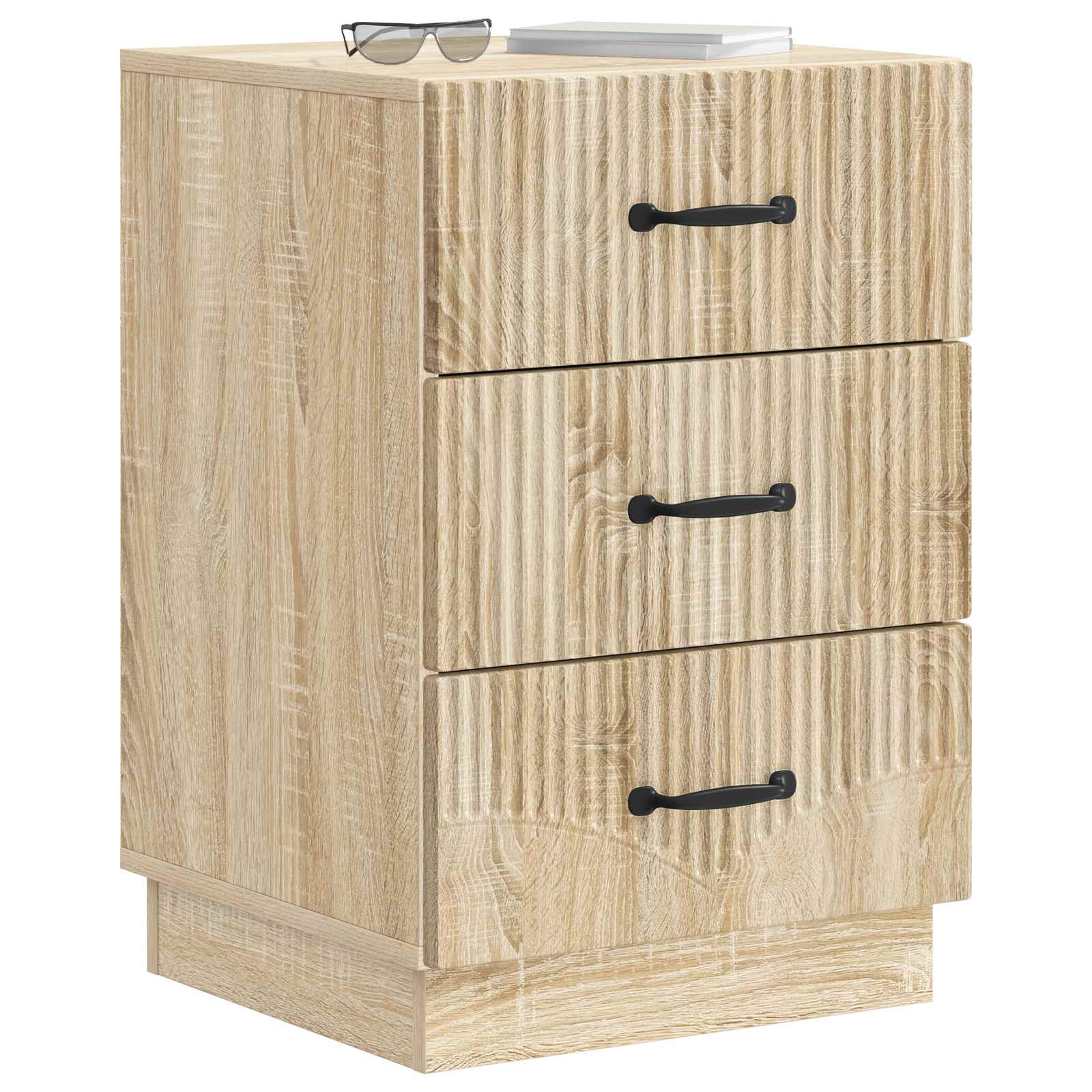 Cabinet de chevet avec tiroir Chêne Sonoma 43 x 41 x 63,5 cm - XIOS