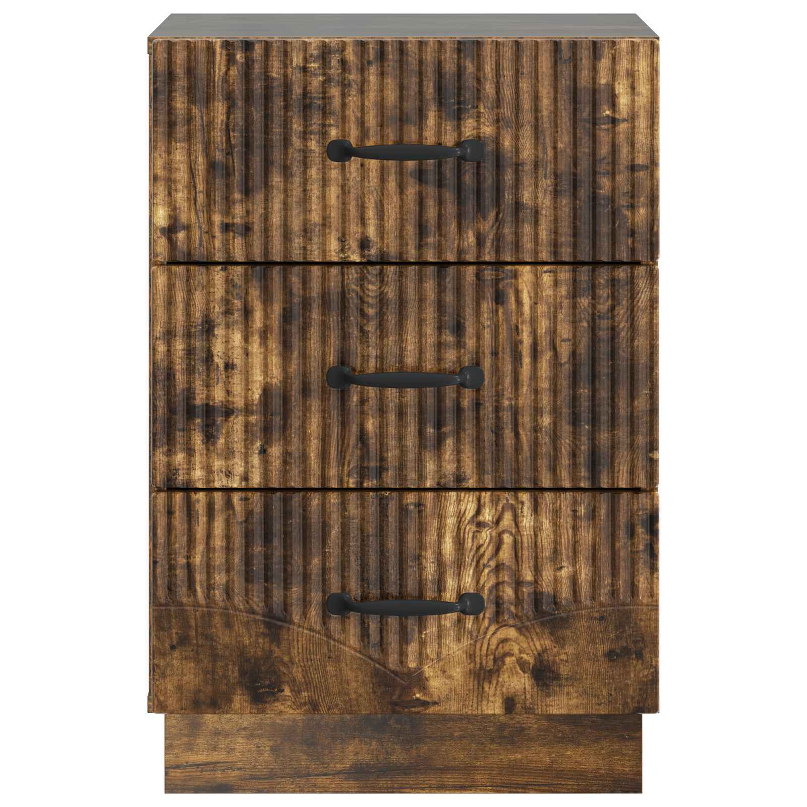 Cabinet de chevet avec tiroir Chêne fumé 43 x 41 x 63,5 cm - XIOS
