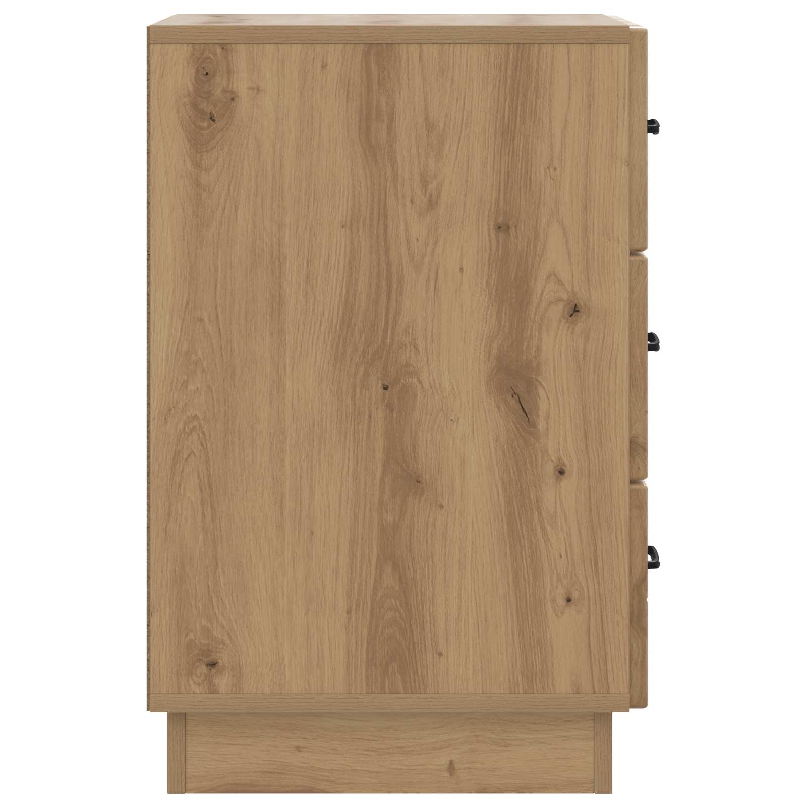 Cabinet de chevet avec tiroir Chêne artisanal 43 x 41 x 63,5 cm - XIOS