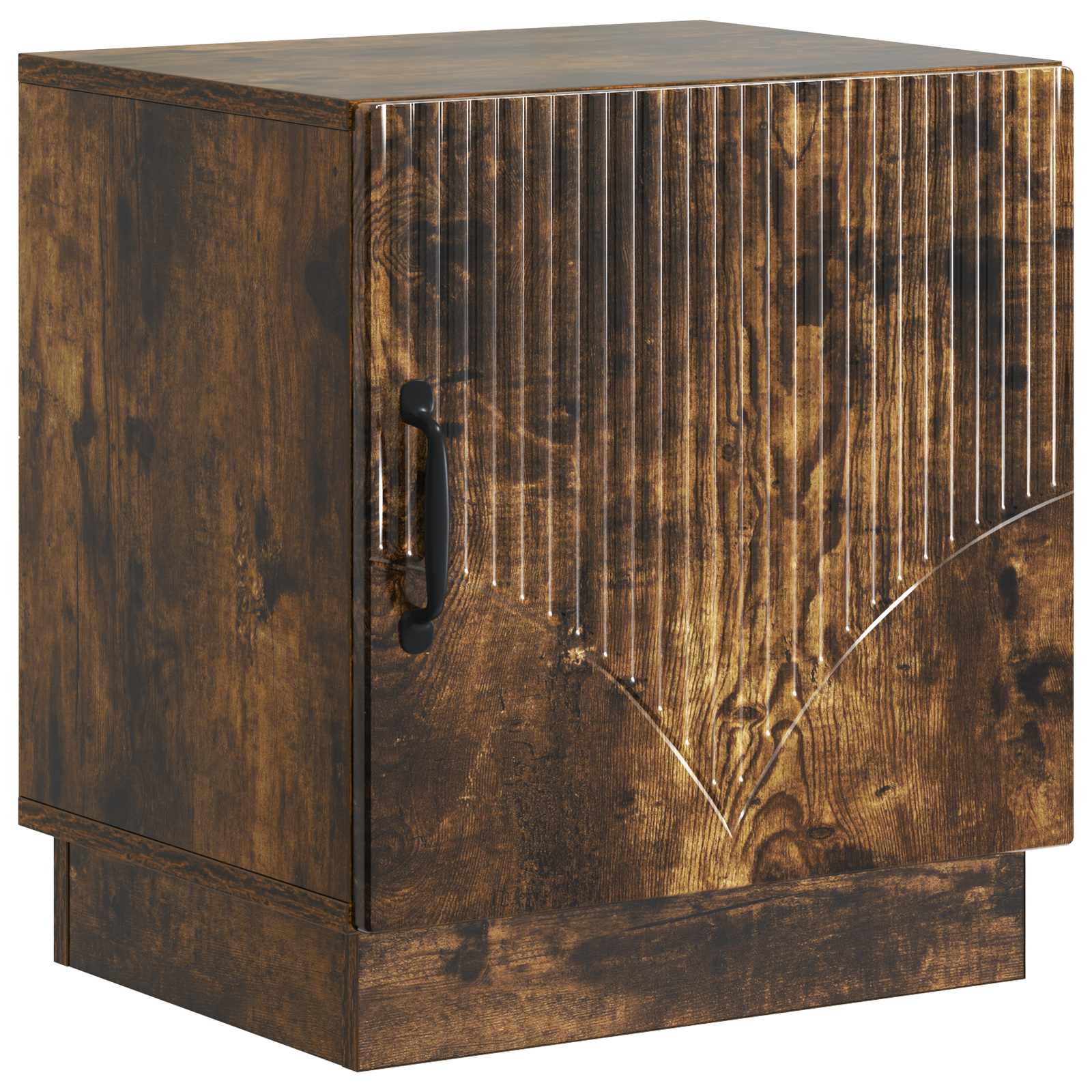 Table de chevet Chêne fumé 43 x 34,5 x 47 cm Bois d'ingénierie - XIOS