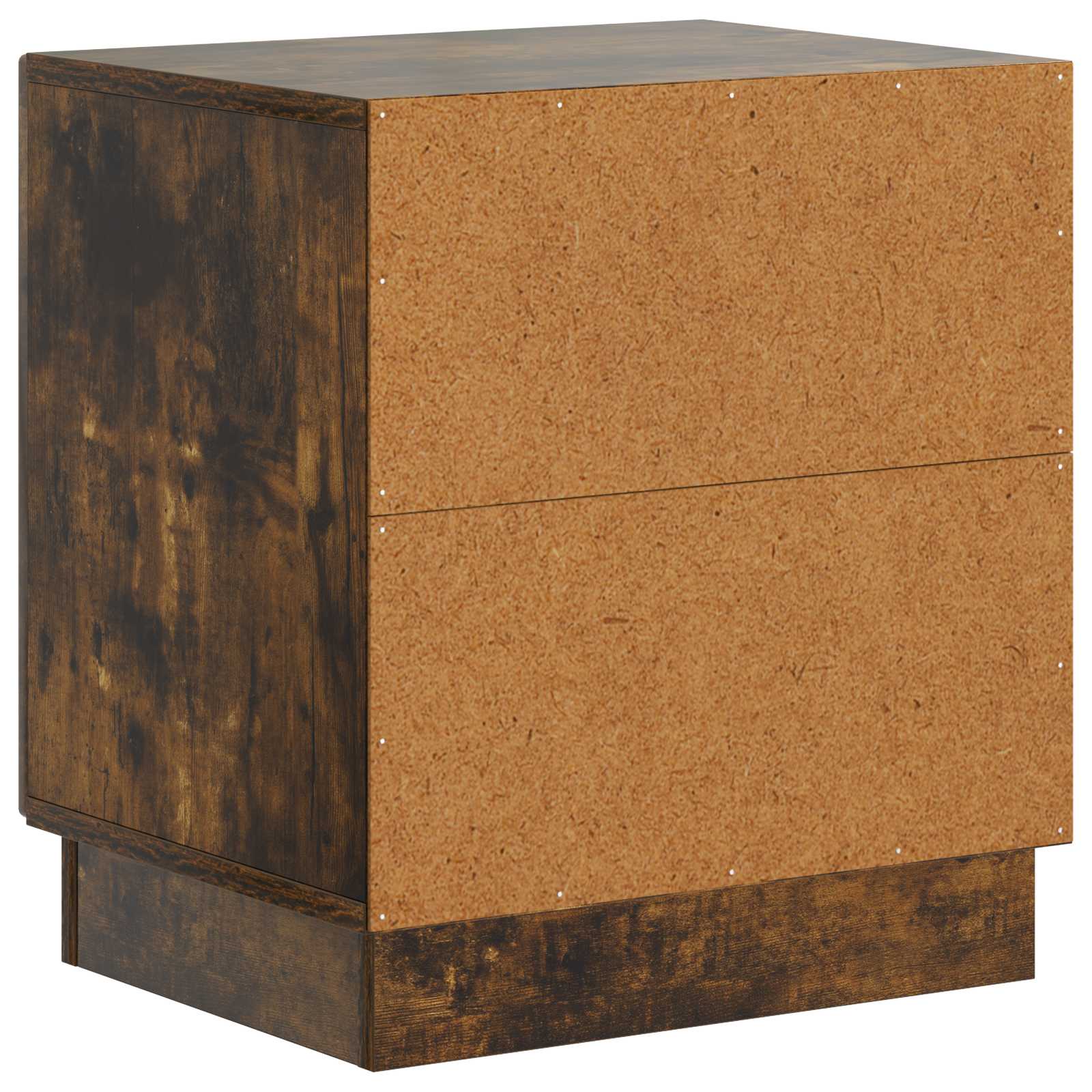 Table de chevet Chêne fumé 43 x 34,5 x 47 cm Bois d'ingénierie - XIOS