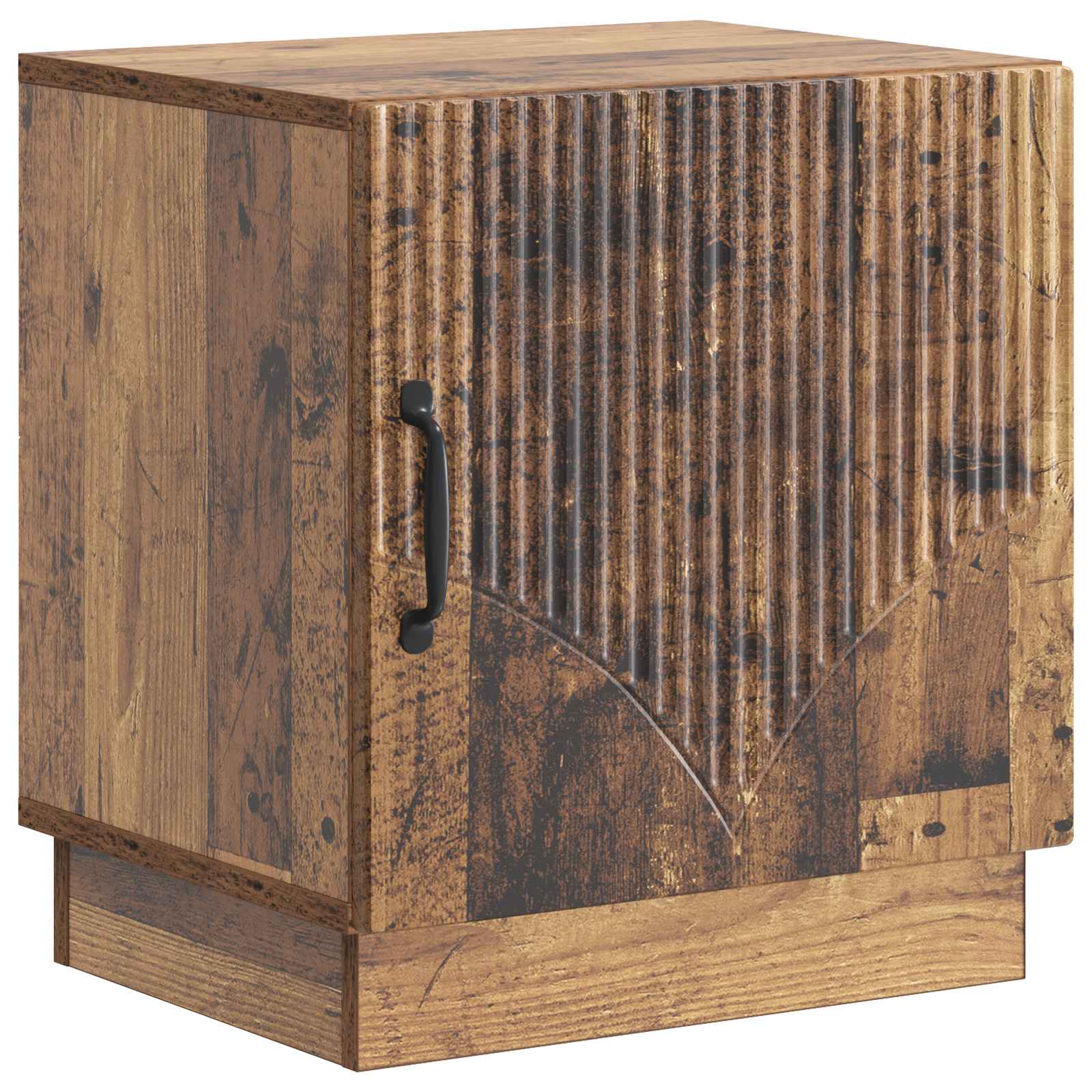 Table de chevet 2 pc Bois ancien 43 x 34,5 x 47 cm - XIOS