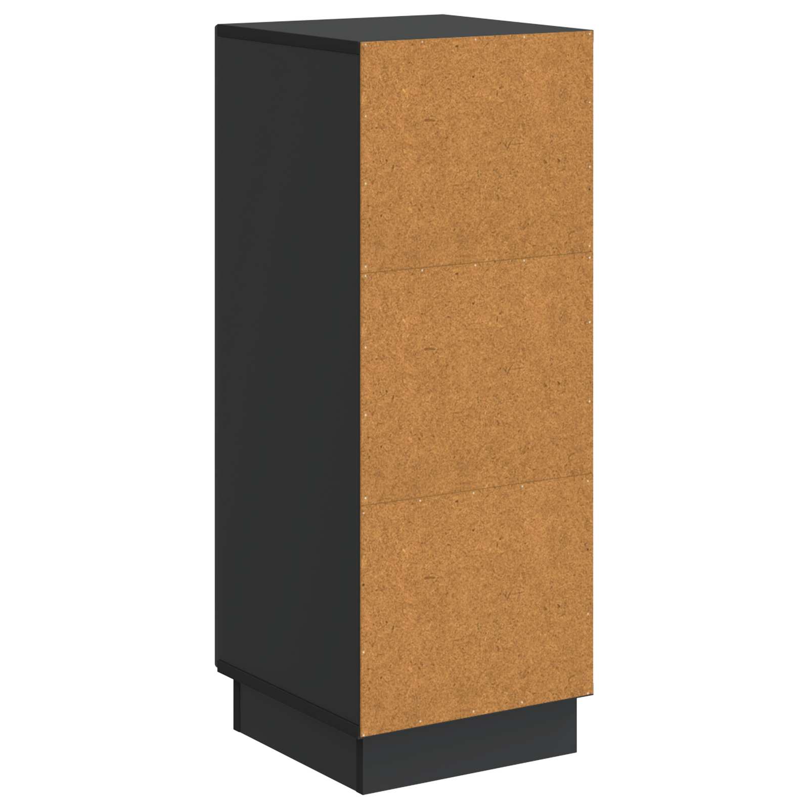 Buffet Noir 33 x 34,5 x 87 cm Bois d'ingénierie - XIOS