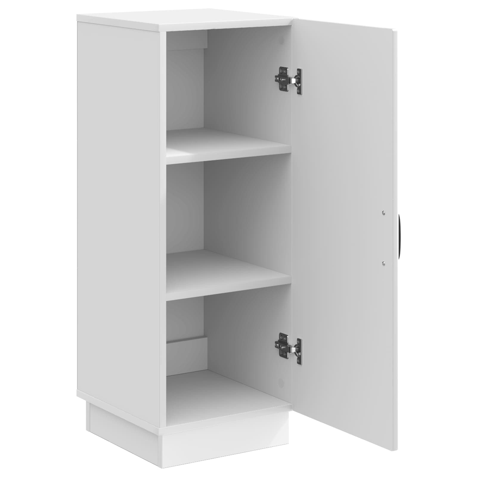 Buffet Blanc brillant 33 x 34,5 x 87 cm Bois d'ingénierie - XIOS
