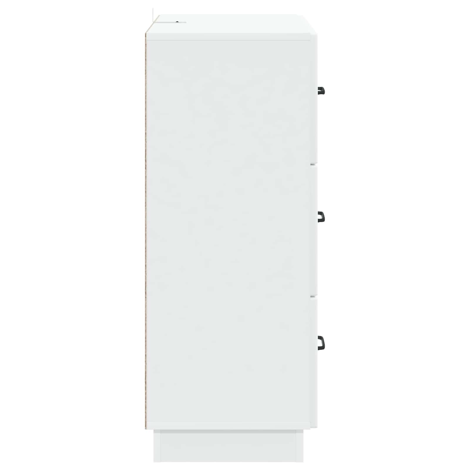 Armoire à tiroirs Blanc 66 x 34,5 x 87 cm Bois d'ingénierie - XIOS