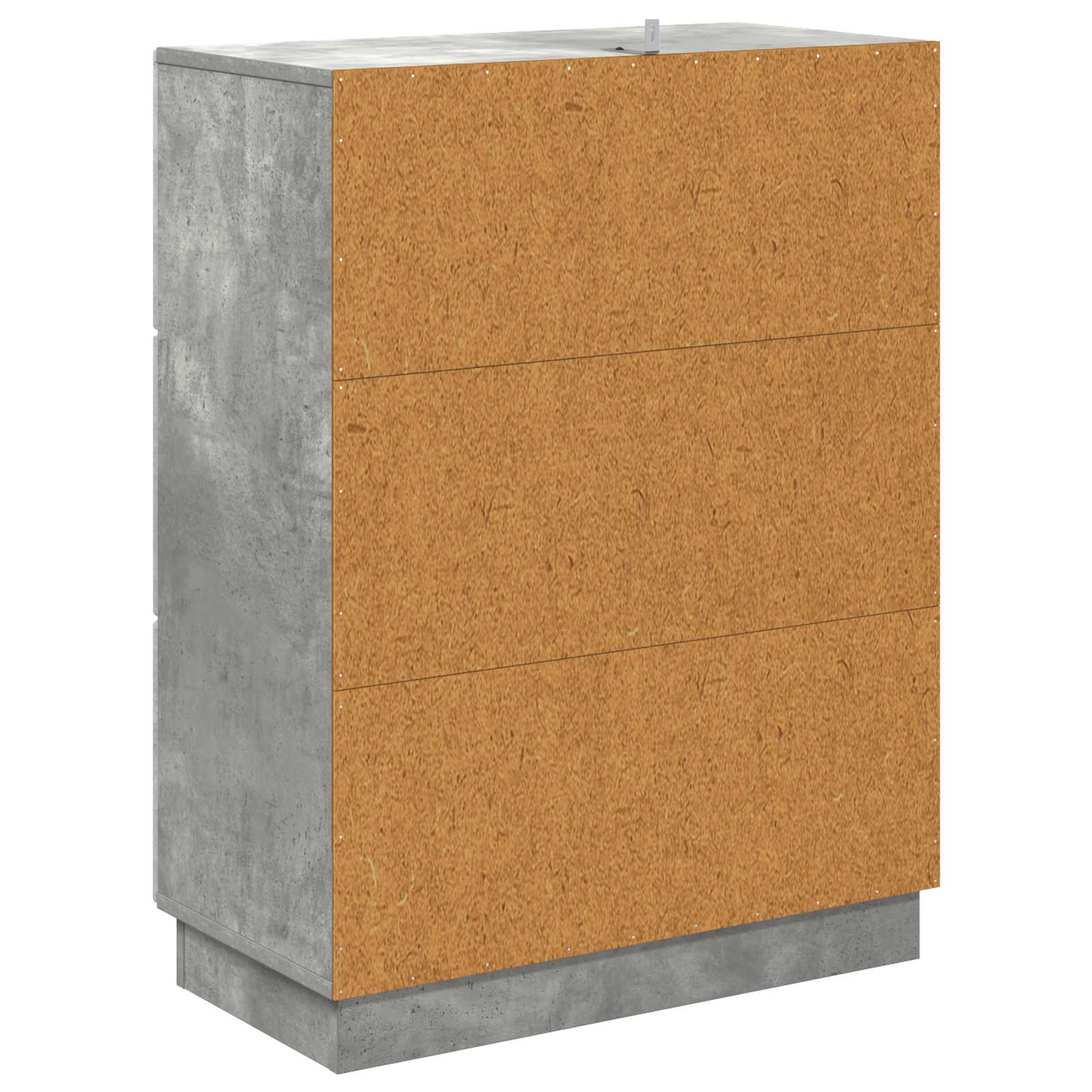 Armoire à tiroirs Gris béton 66 x 34,5 x 87 cm - XIOS