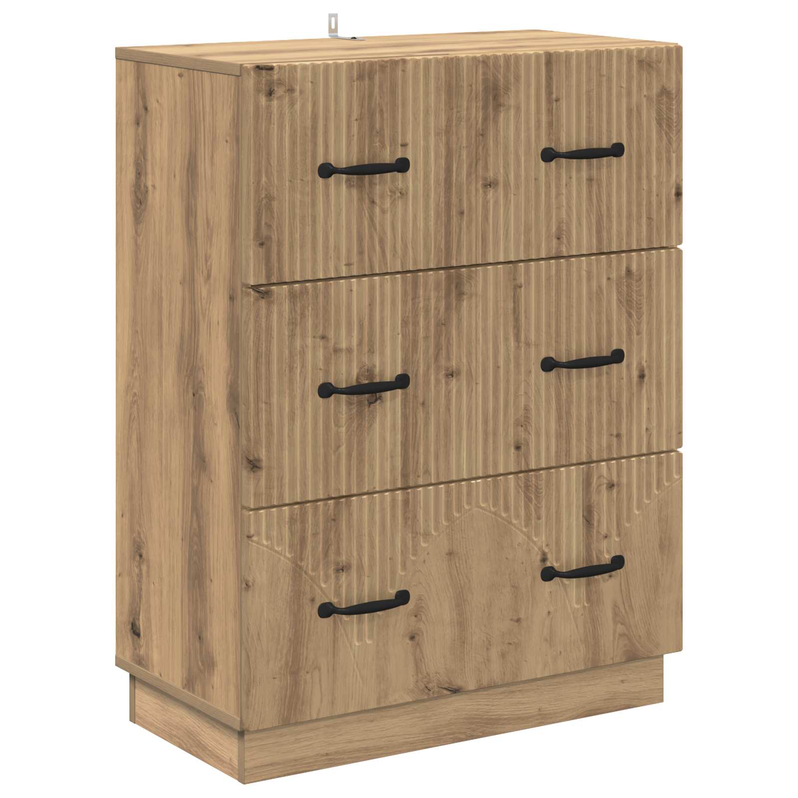 Armoire à tiroirs Chêne artisanal 66 x 34,5 x 87 cm - XIOS