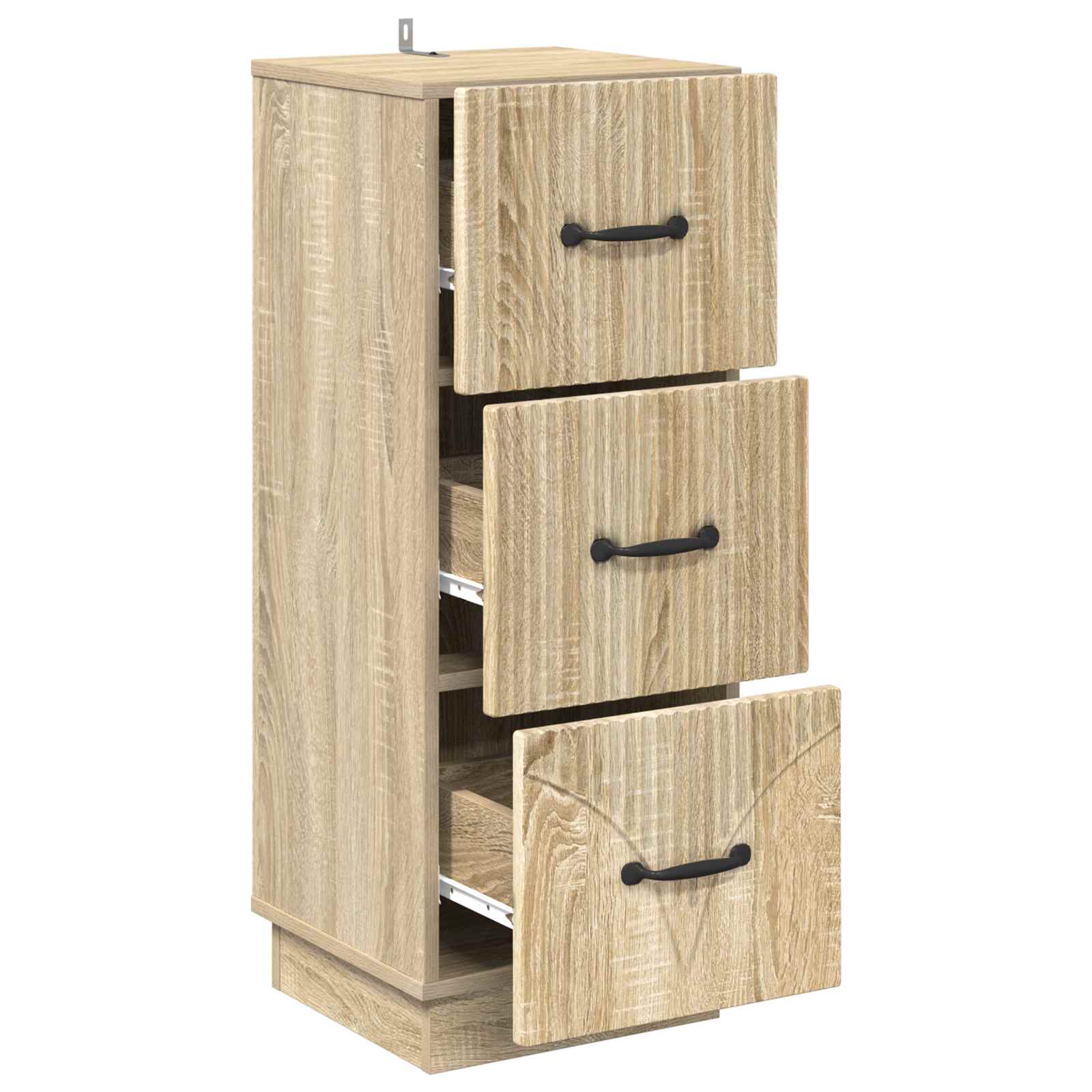 Armoire à tiroirs Chêne Sonoma 33 x 34,5 x 87 cm - XIOS