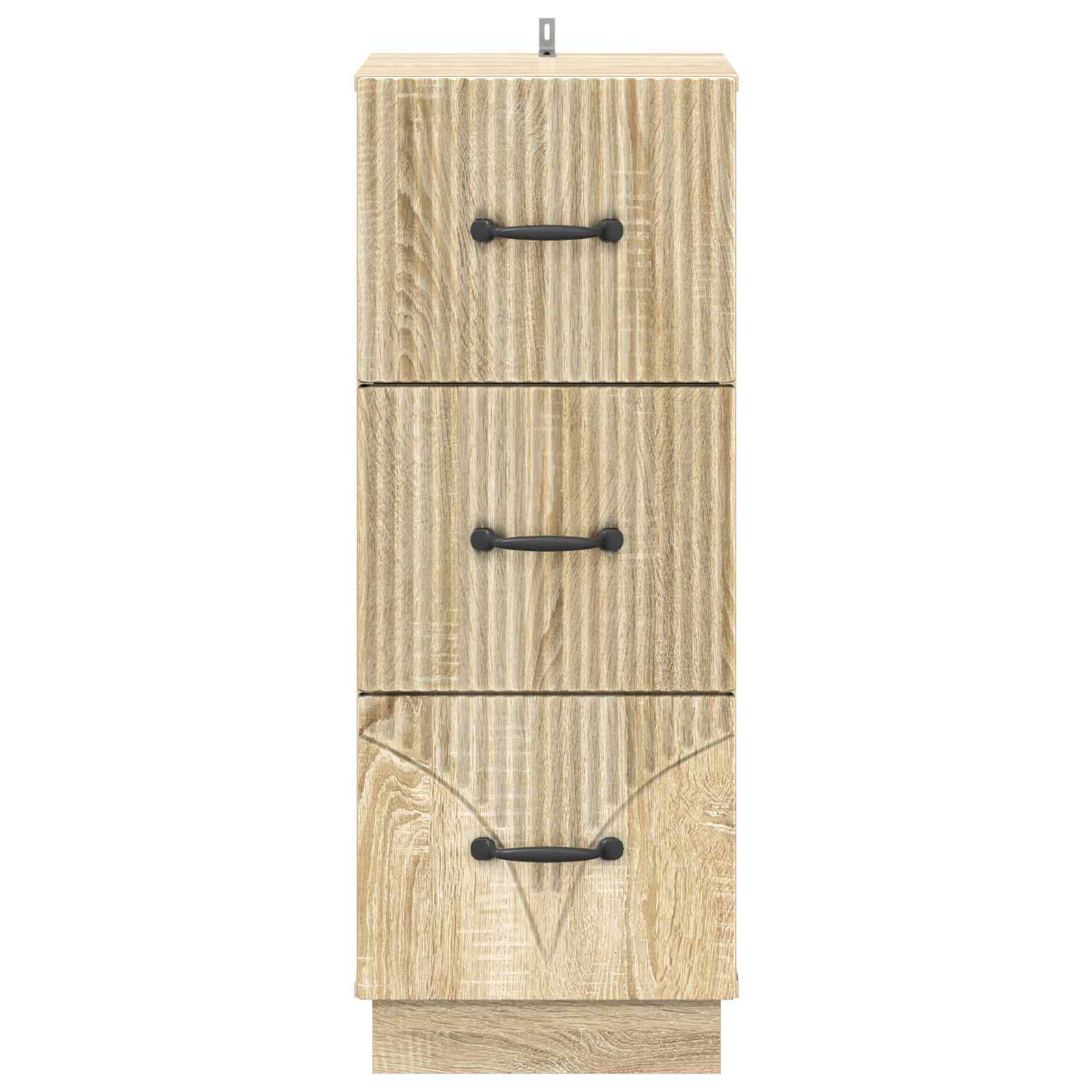 Armoire à tiroirs Chêne Sonoma 33 x 34,5 x 87 cm - XIOS