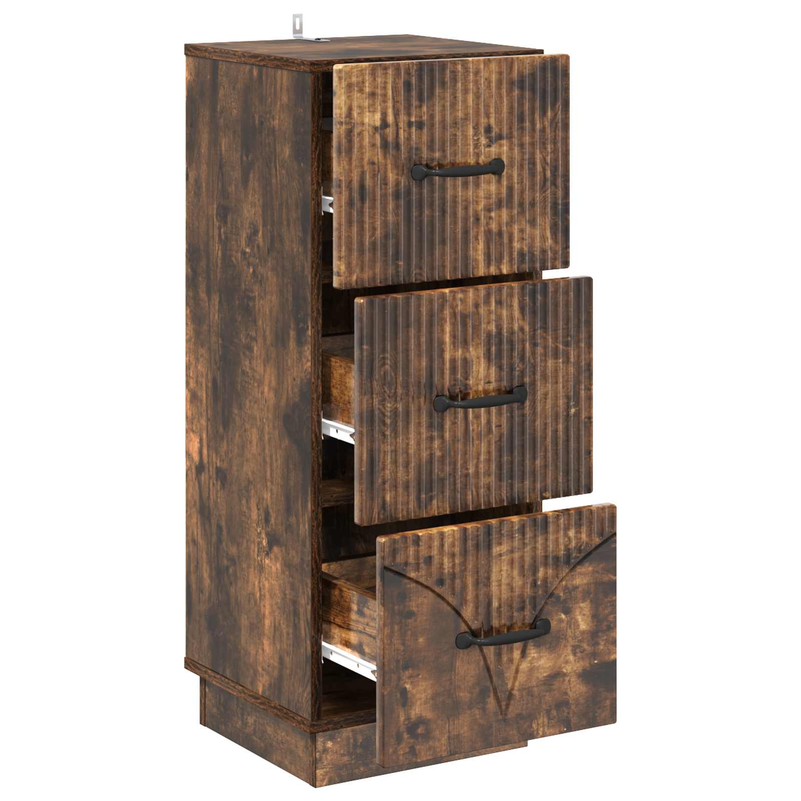 Armoire à tiroirs Chêne fumé 33 x 34,5 x 87 cm - XIOS