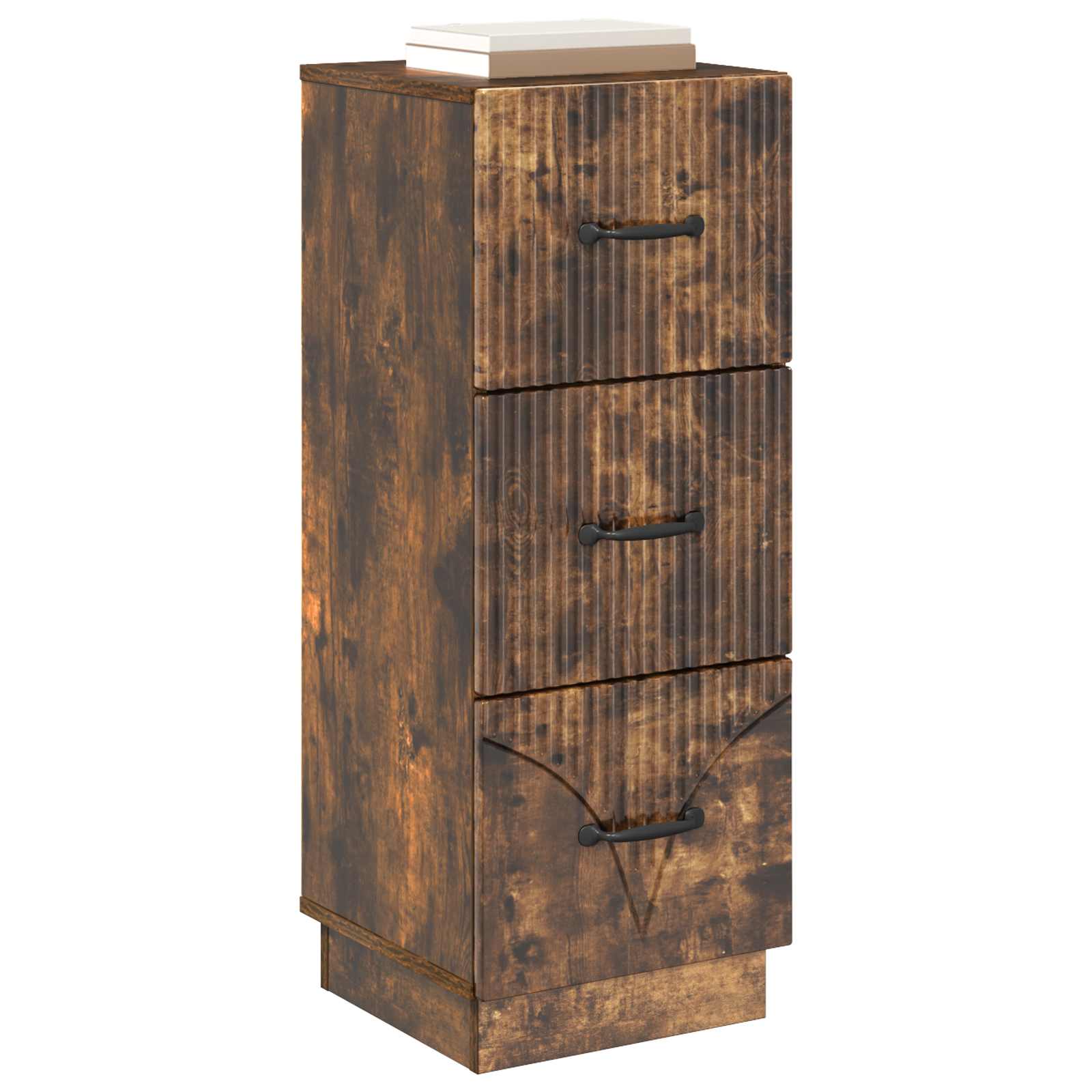 Armoire à tiroirs Chêne fumé 33 x 34,5 x 87 cm - XIOS