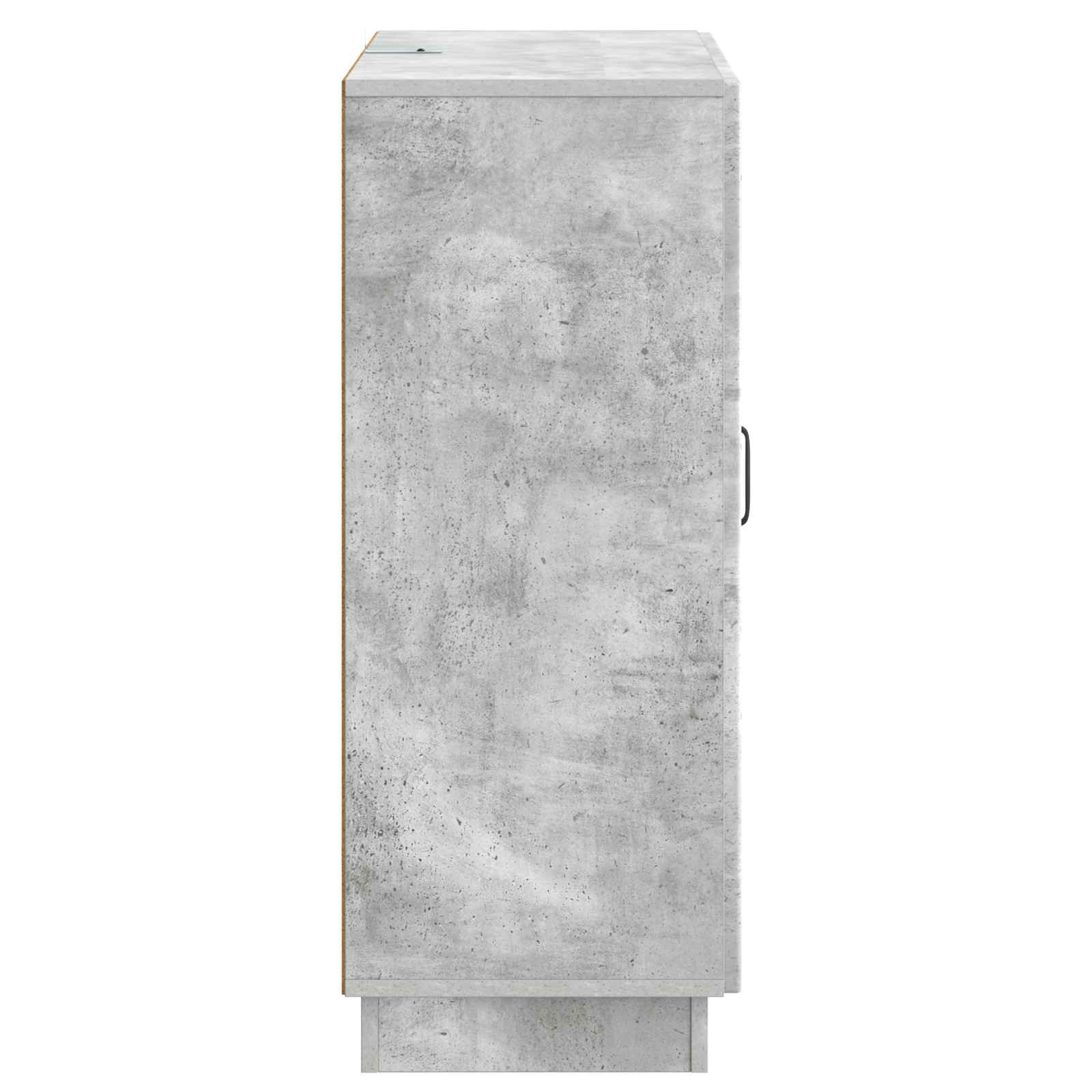 Buffet Gris béton 66 x 34,5 x 87 cm Bois d'ingénierie - XIOS
