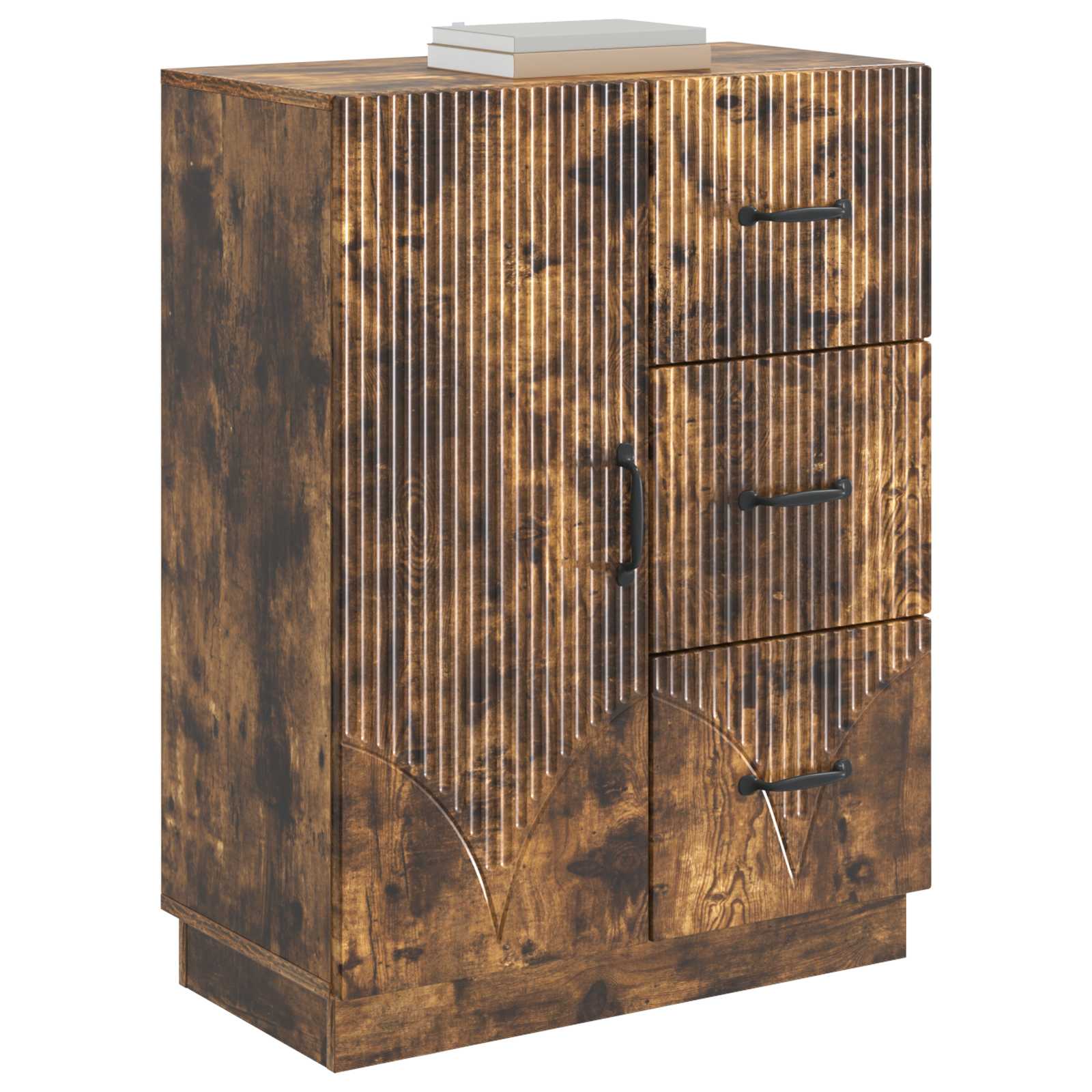 Buffet Chêne fumé 66 x 34,5 x 87 cm Bois d'ingénierie - XIOS