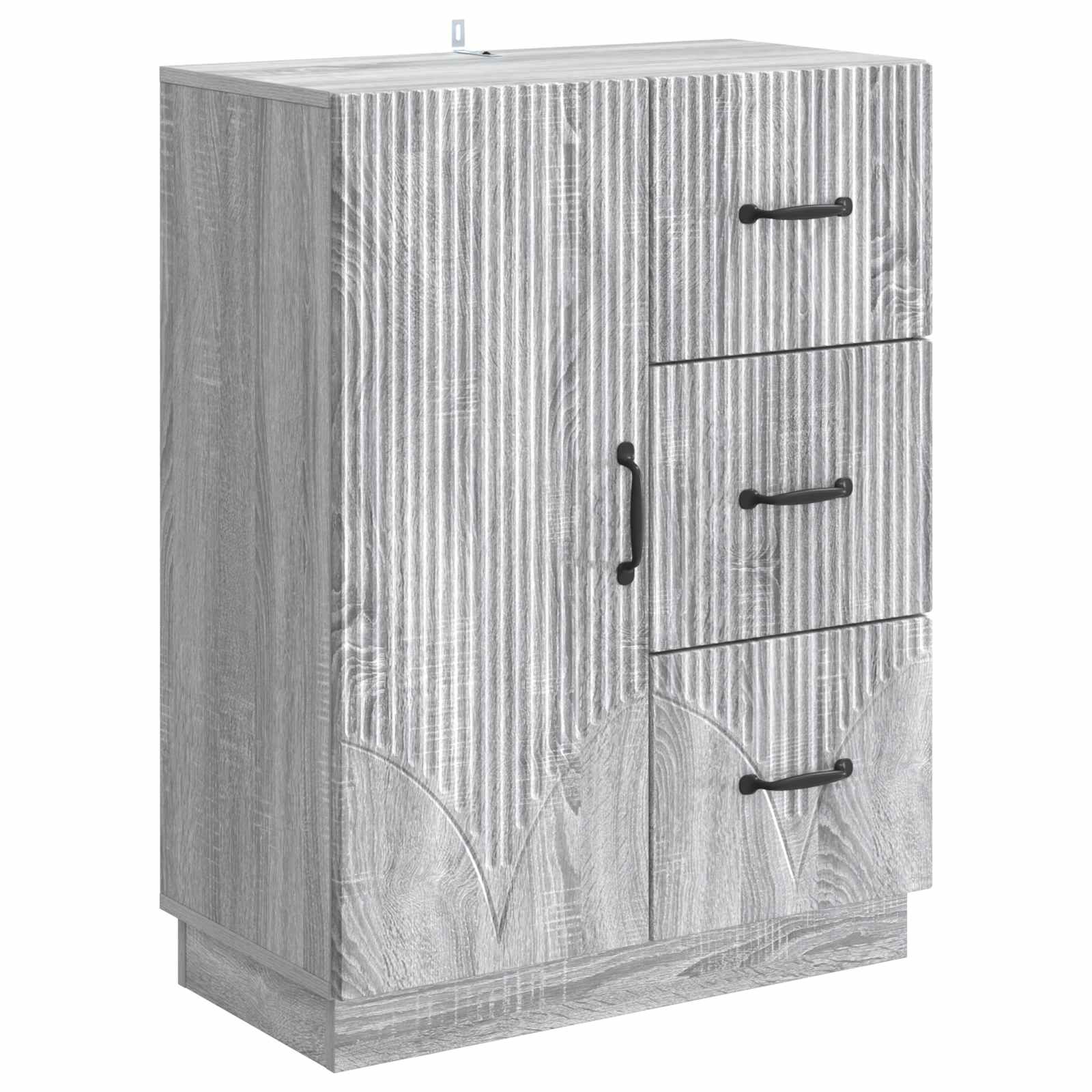 Buffet Sonoma gris 66 x 34,5 x 87 cm Bois d'ingénierie - XIOS