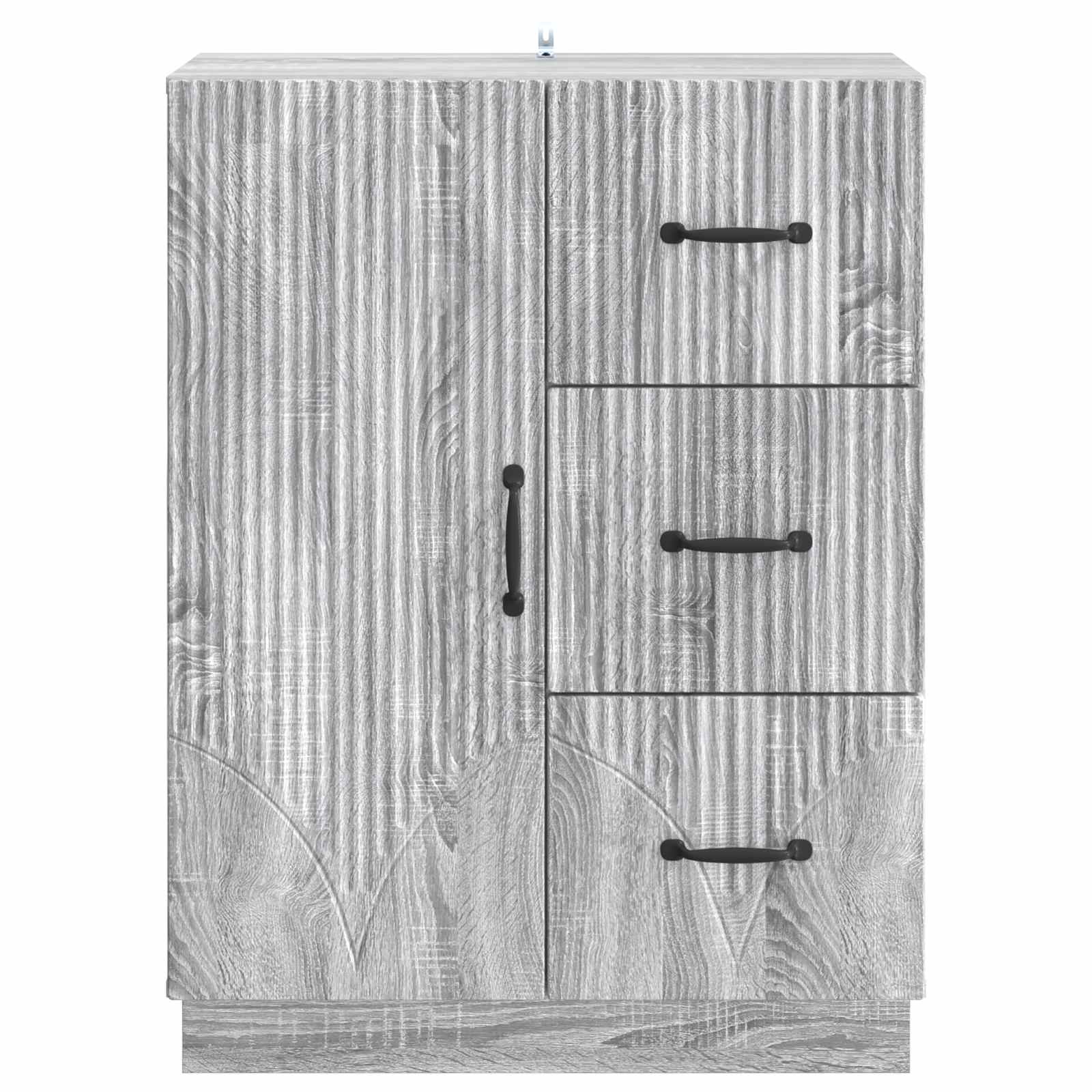Buffet Sonoma gris 66 x 34,5 x 87 cm Bois d'ingénierie - XIOS